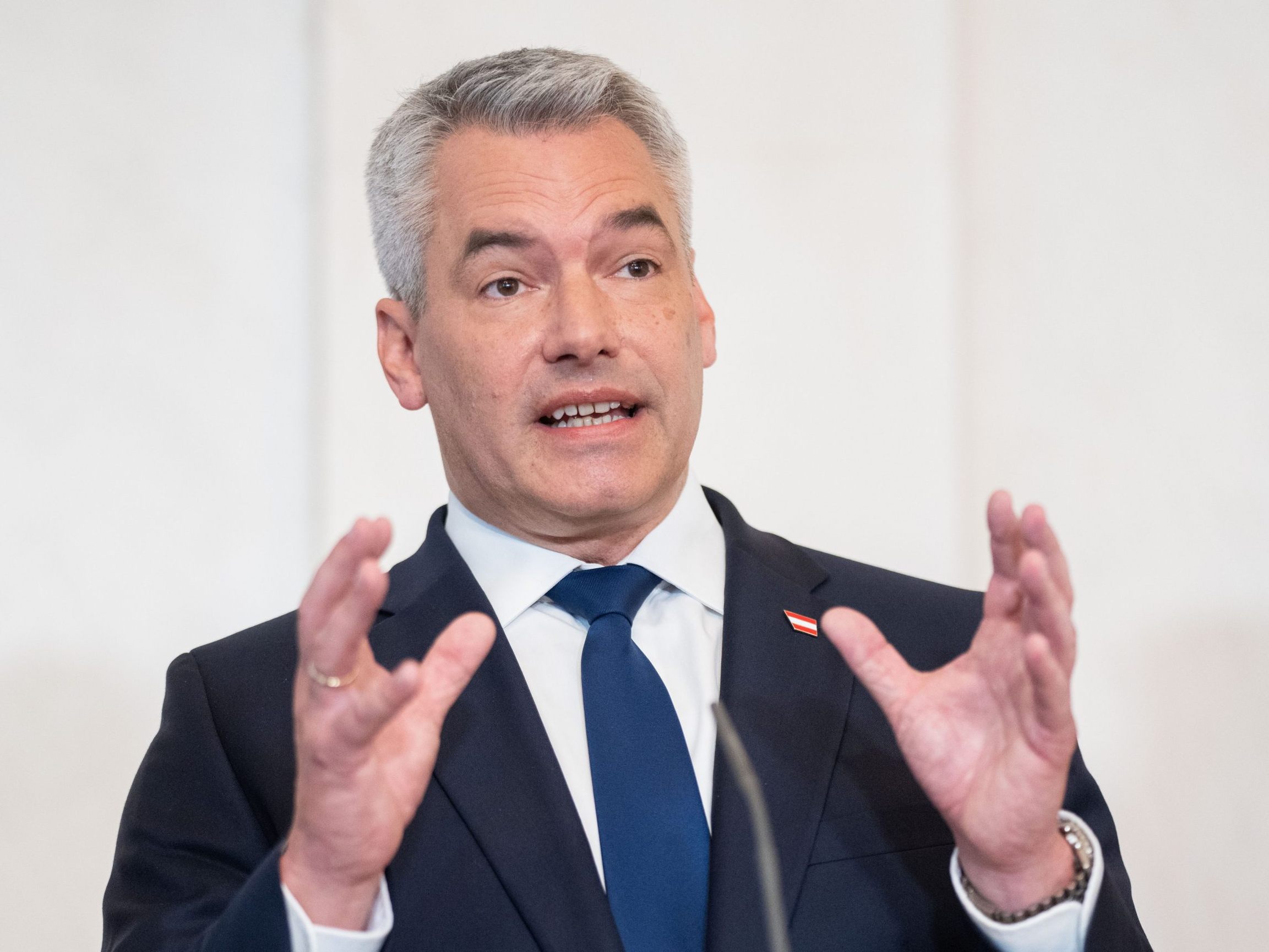 Für Nehammer drängt die Nominierung des EU-Kommissars nicht.