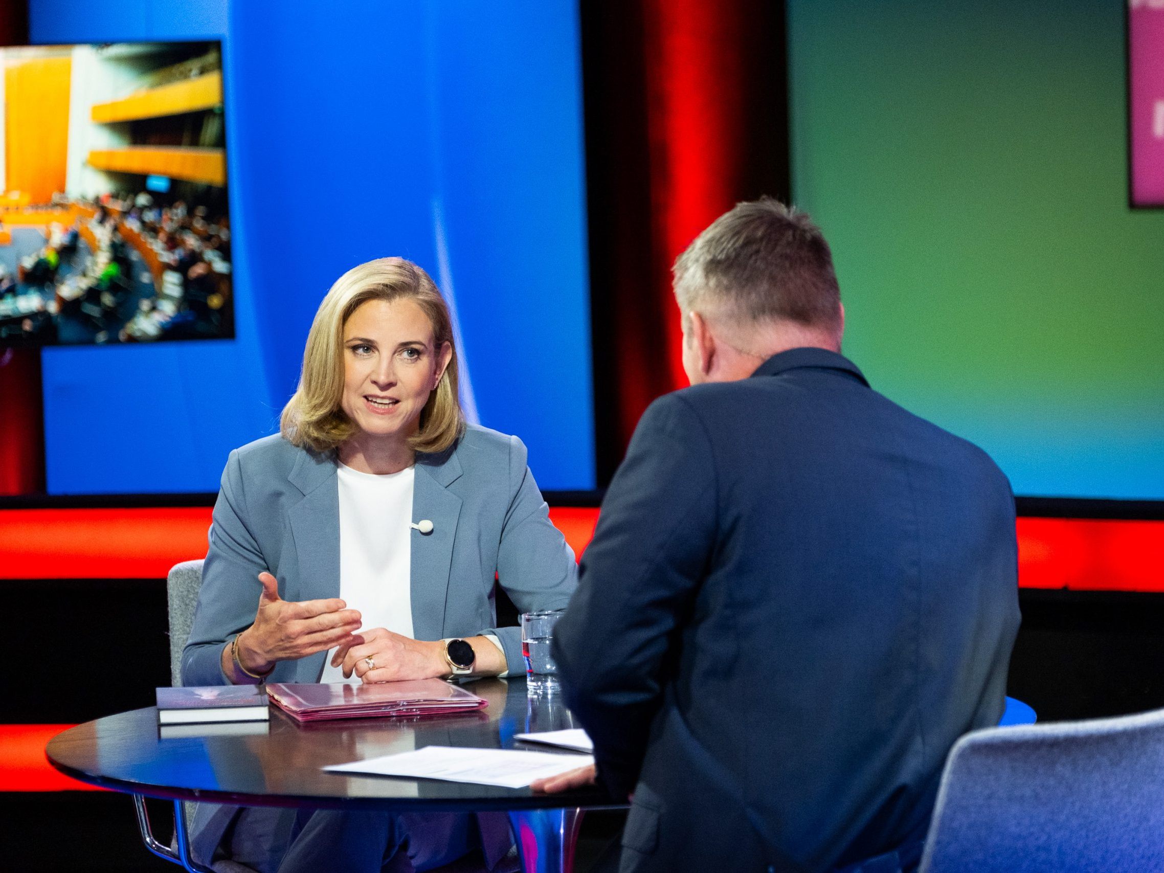 "Für Bildung haben wir die Kompetenz", so Meinl-Reisinger vor der Nationalratswahl. "Für Bildung haben wir die Kompetenz", so Meinl-Reisinger vor der Nationalratswahl.