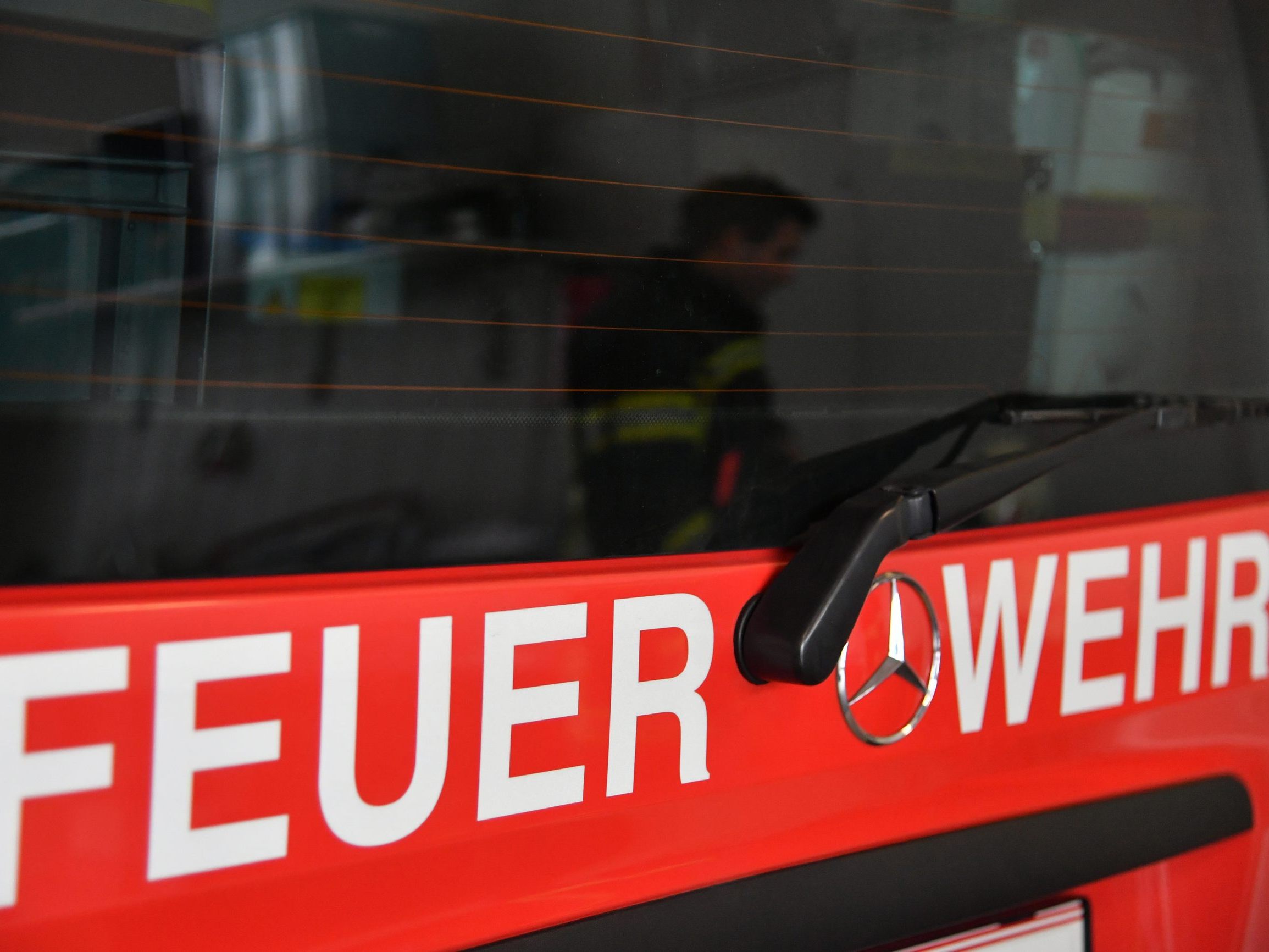 Die Feuerwehr rettete eine Frau in Graz.