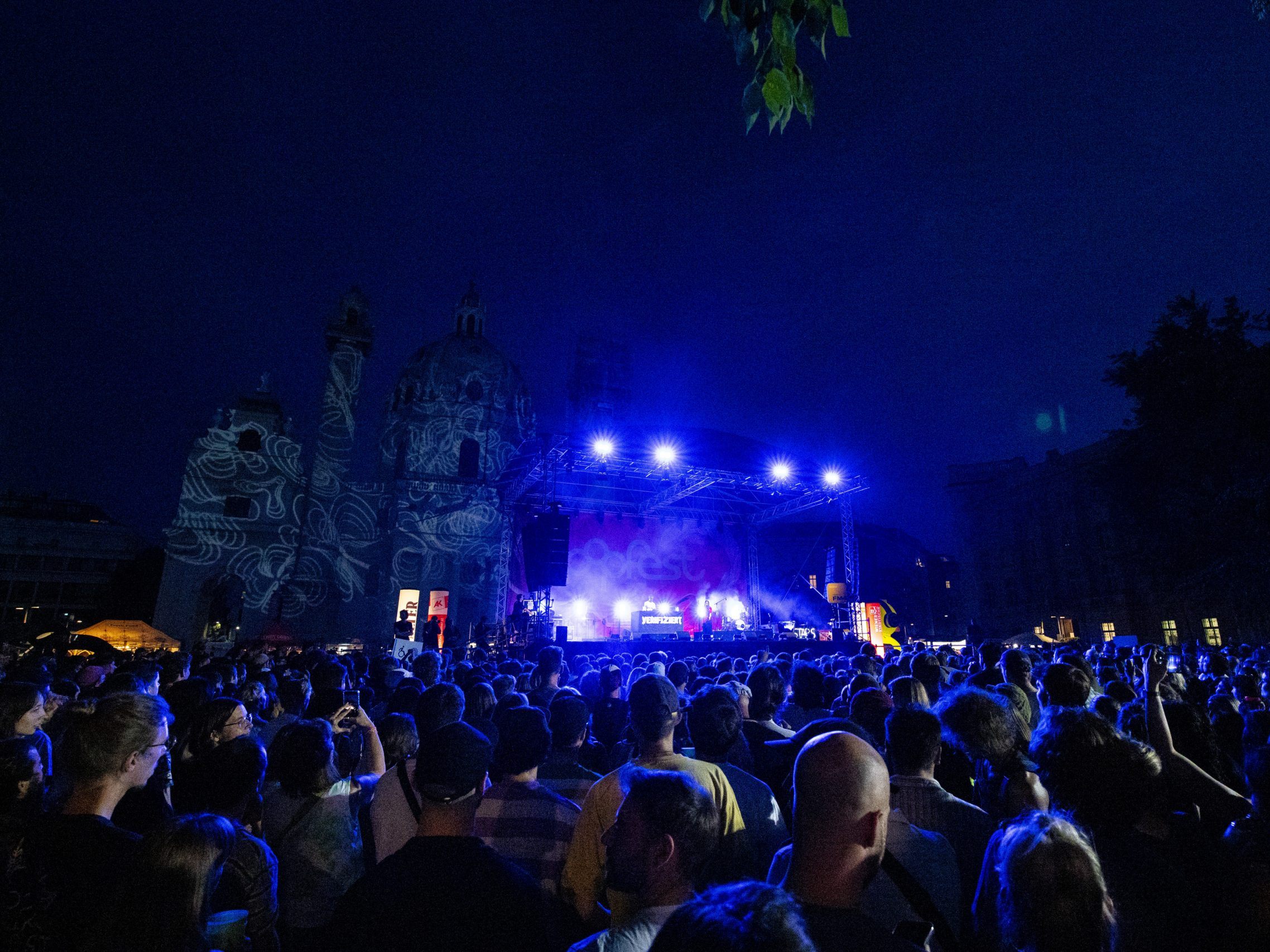 Bis Sonntag gibt es beim Popfest wieder gratis Programm rund um den Karlsplatz.