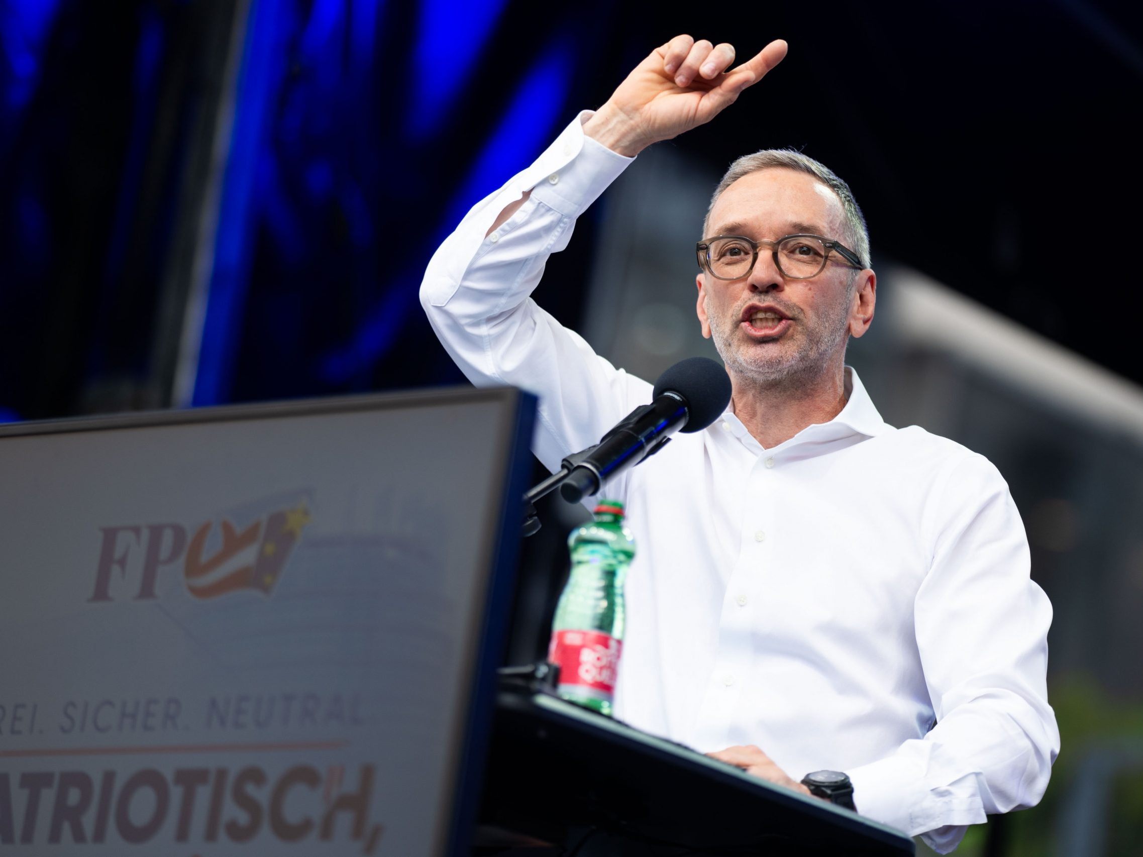 Hinter Kickl (im Bild) folgen auf der FPÖ-Bundesliste für die Nationalratswahl Susanne Fürst und Christian Hafenecker. Hinter Kickl (im Bild) folgen auf der FPÖ-Bundesliste für die Nationalratswahl Susanne Fürst und Christian Hafenecker.