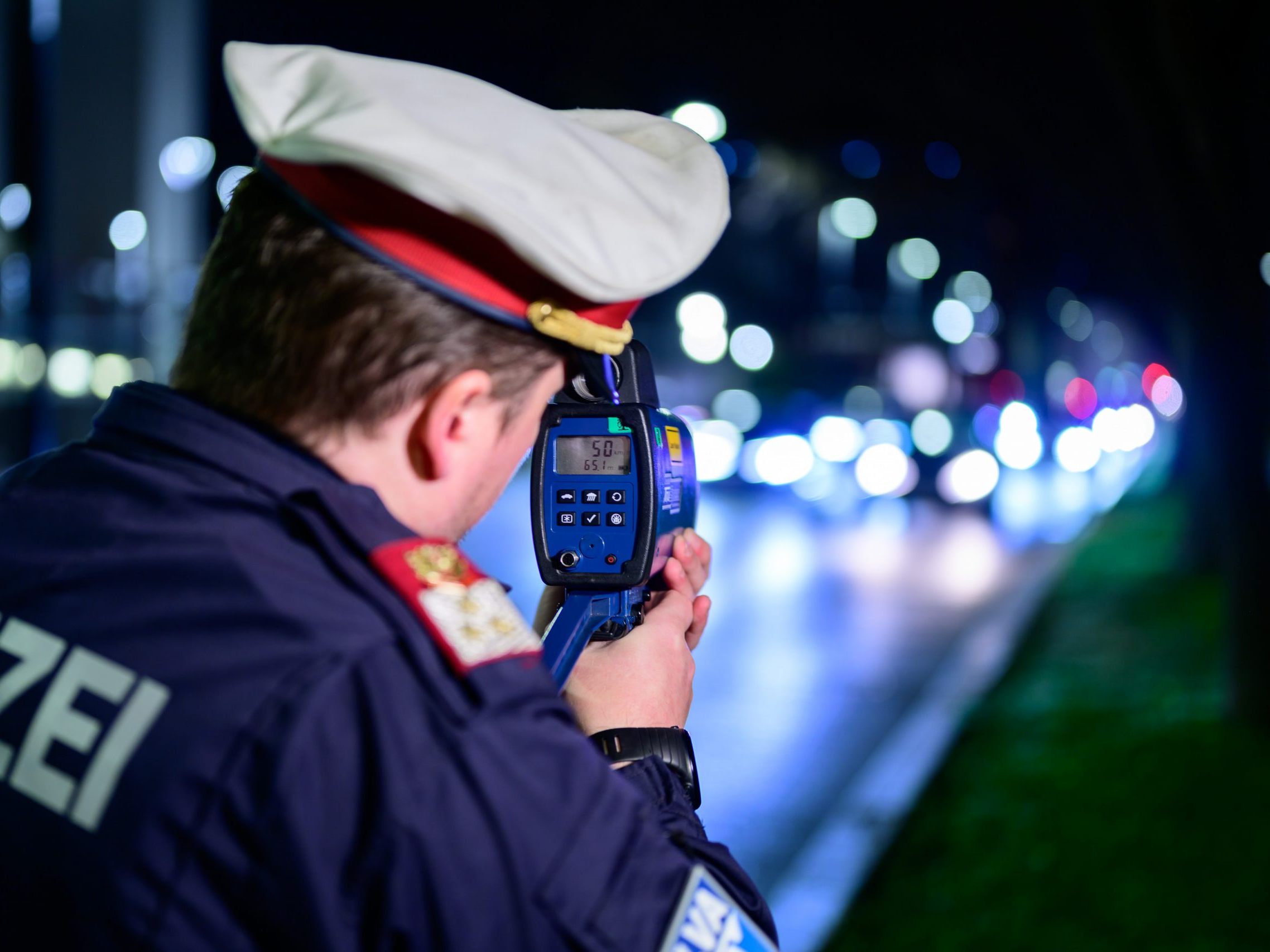 Der Wiener Polizei ging ein Raser ins Netz.