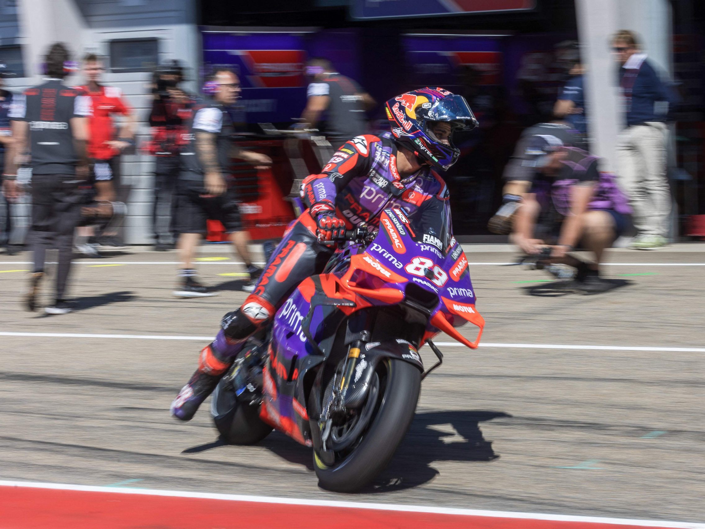 Der Sieger des Sprintrennens: Jorge Martin