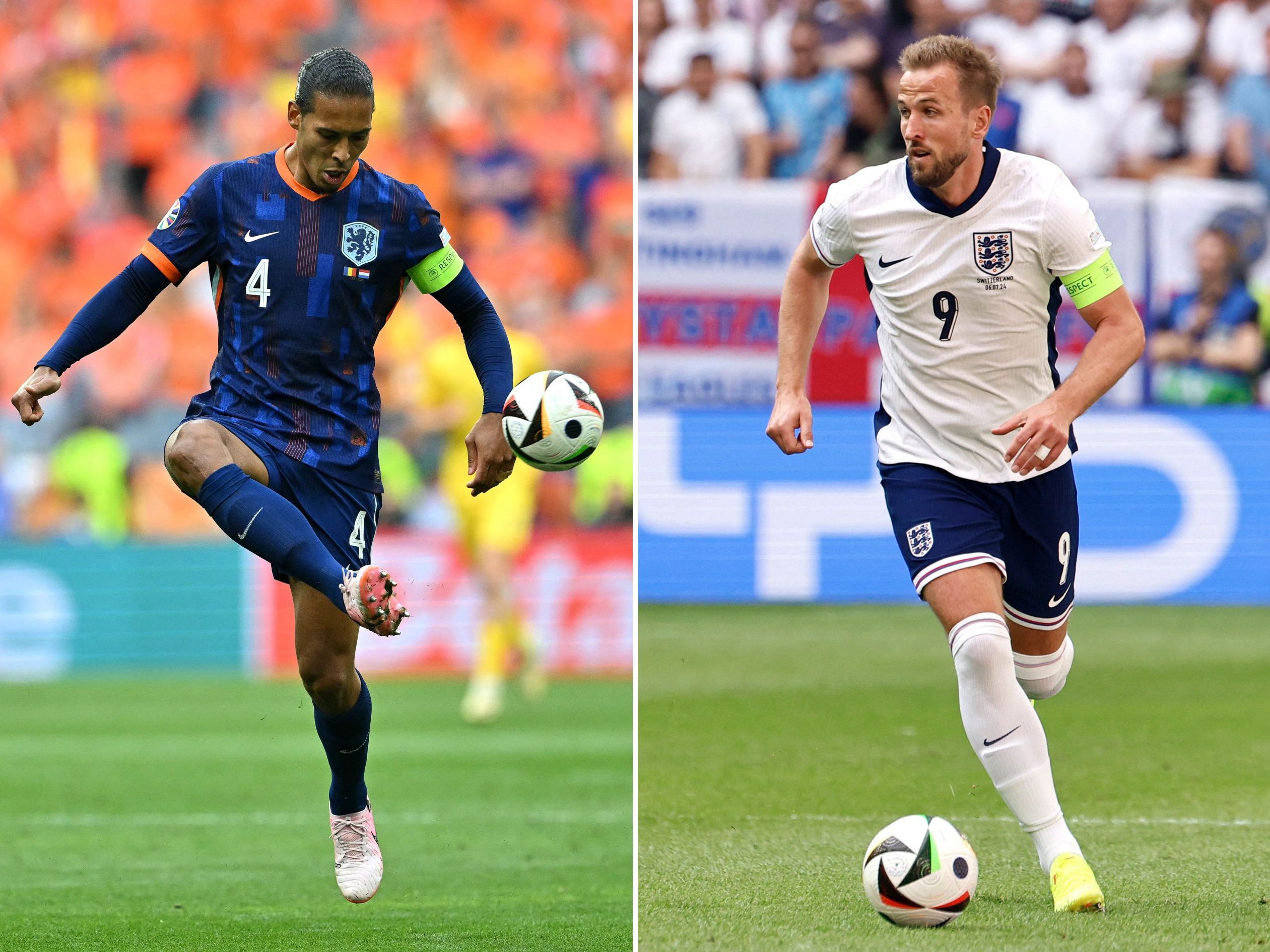 LIVE-Ticker zum EM-Halbfinale zwischen den Niederlanden und England ab 21 Uhr.