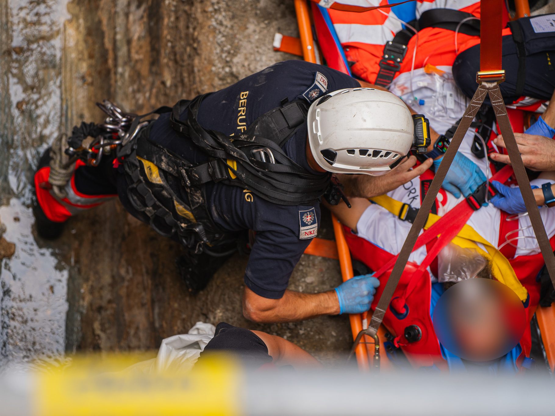 In Wien-Ottakring kam es zu einem Arbeitsunfall.