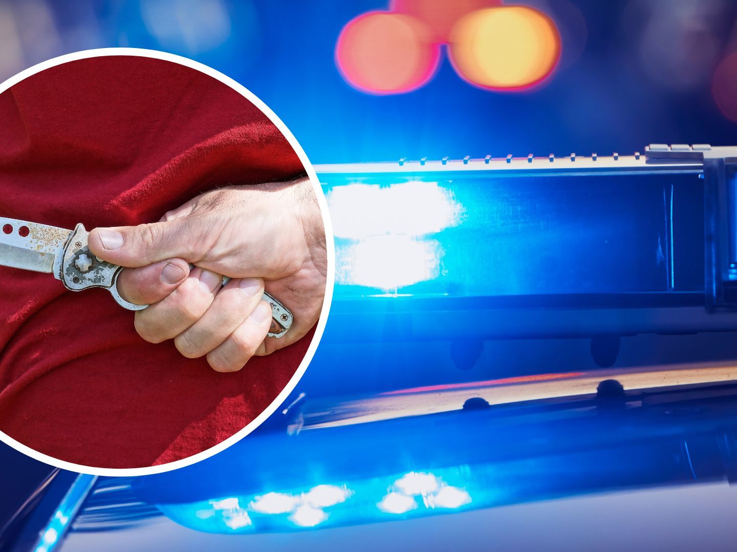 Polizeieinsatz nach Messerattacke in Wien-Favoriten.