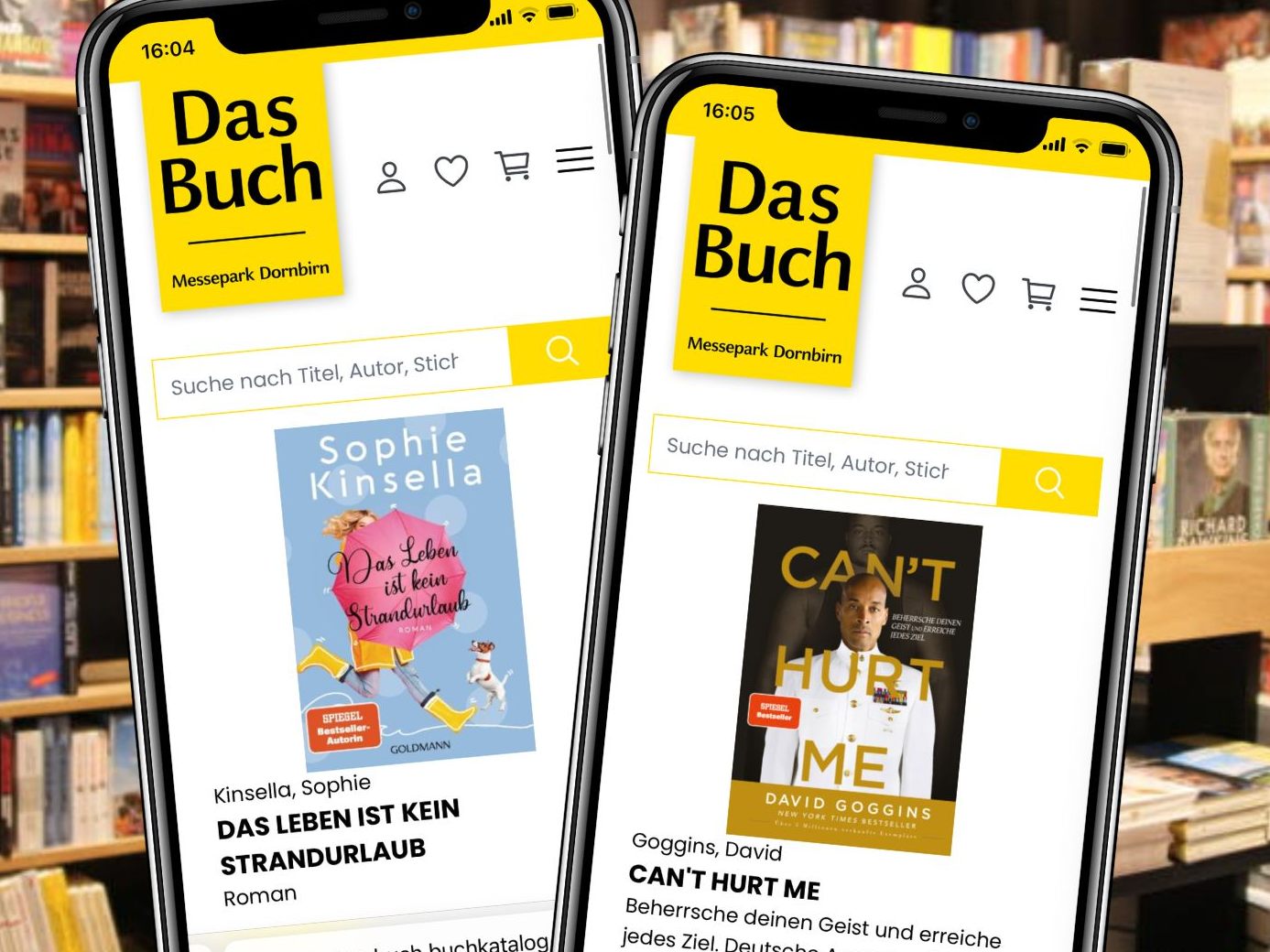Das sind derzeit die absoluten Bestseller bei "Das Buch"!