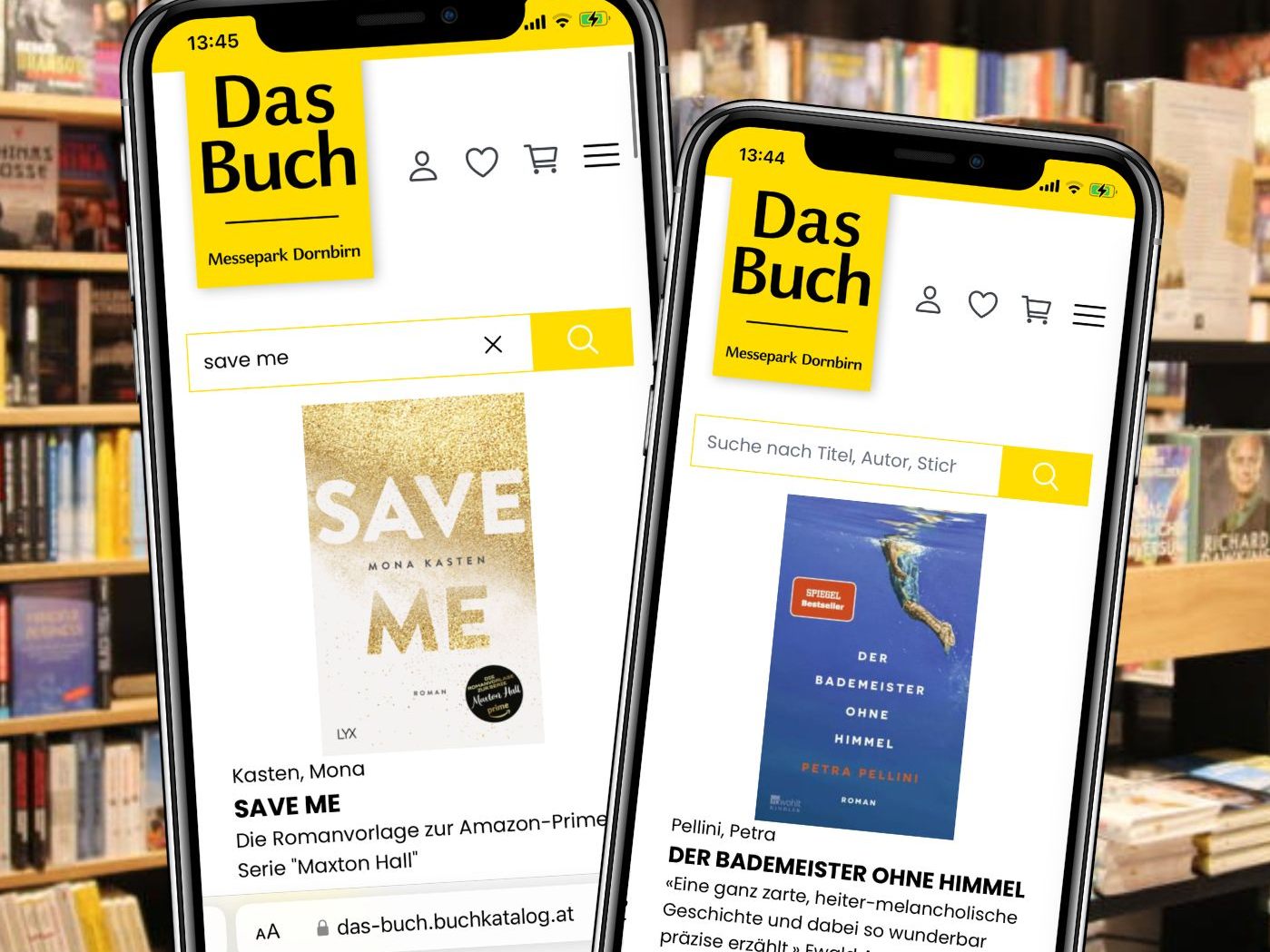 Das sind derzeit die absoluten Bestseller bei "Das Buch"!