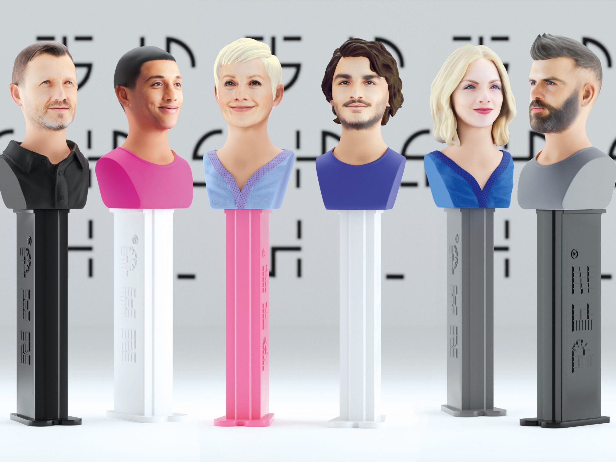 Jetzt kann man sich selbst zum PEZ-Spender machen. Jetzt kann man sich selbst zum PEZ-Spender machen.
