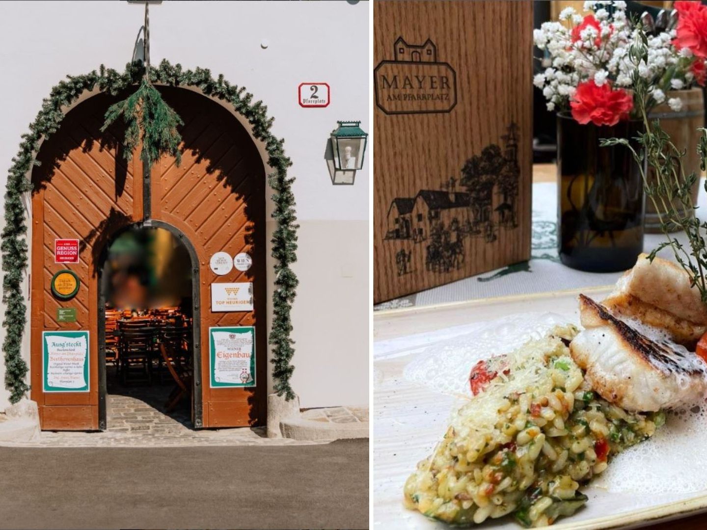 "Mayer am Pfarrplatz" ist ein bekannter Heuriger in Wien-Döbling.