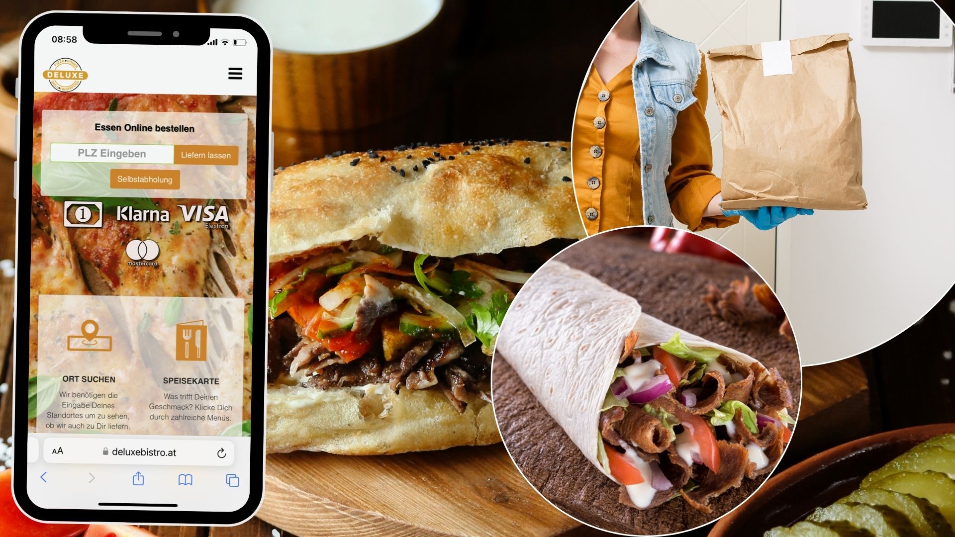 Von mediterranen Klassikern bis zu modernen Fast-Food-Kreationen bietet das Bistro eine beeindruckende Auswahl an Gerichten Von mediterranen Klassikern bis zu modernen Fast-Food-Kreationen bietet das Bistro eine beeindruckende Auswahl an Gerichten