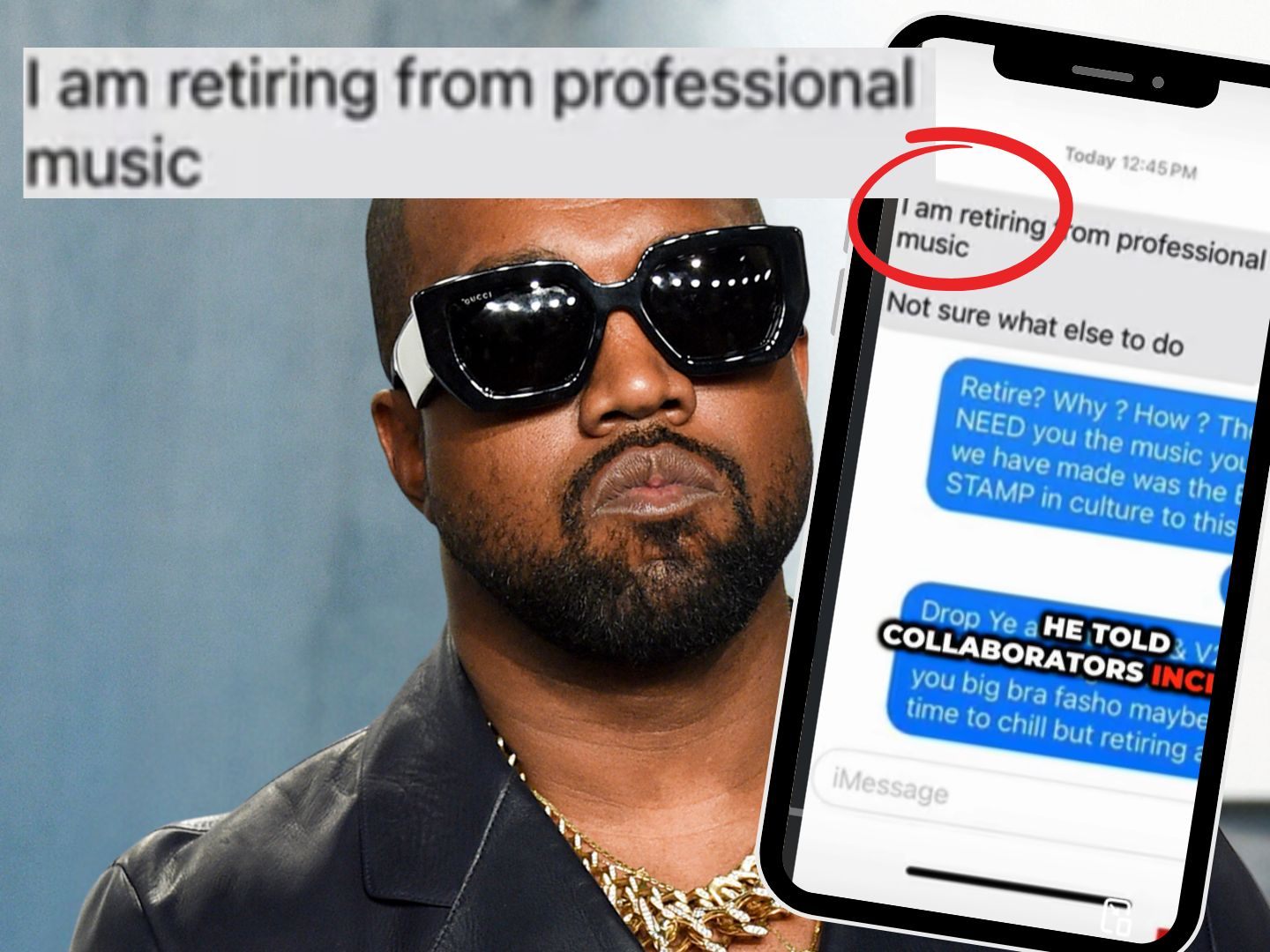 Kanye Wests überraschende Ankündigung: Ein Rücktritt aus der Musik? Kanye Wests überraschende Ankündigung: Ein Rücktritt aus der Musik?