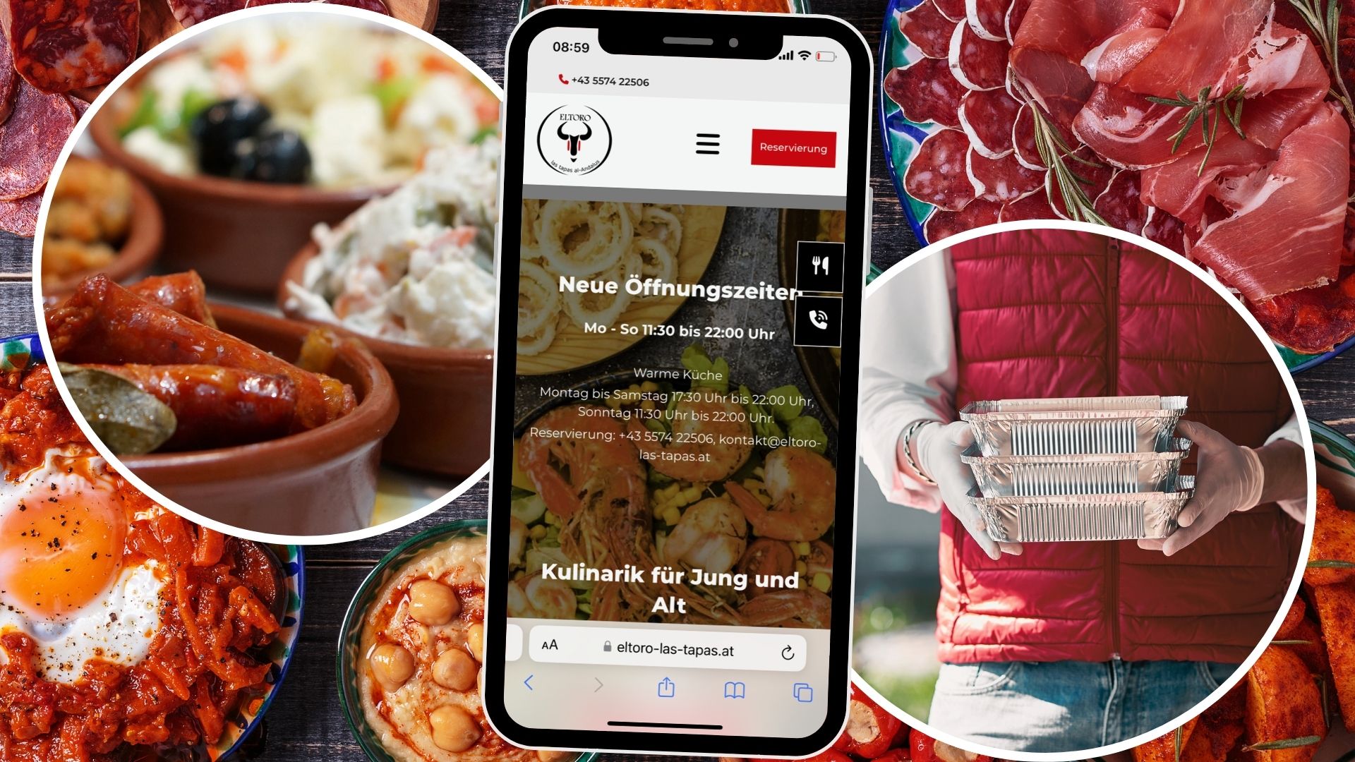 Erleben Sie die kulinarische Vielfalt und den unverkennbaren Geschmack Spaniens mit Eltoro las tapas Al-Andalus. Erleben Sie die kulinarische Vielfalt und den unverkennbaren Geschmack Spaniens mit Eltoro las tapas Al-Andalus.