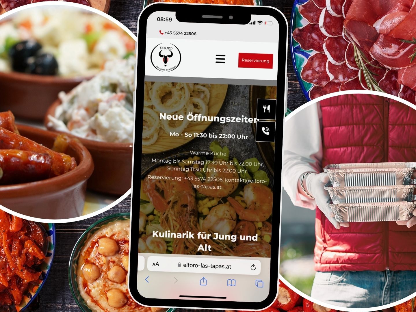Erleben Sie die kulinarische Vielfalt und den unverkennbaren Geschmack Spaniens mit Eltoro las tapas Al-Andalus. Erleben Sie die kulinarische Vielfalt und den unverkennbaren Geschmack Spaniens mit Eltoro las tapas Al-Andalus.