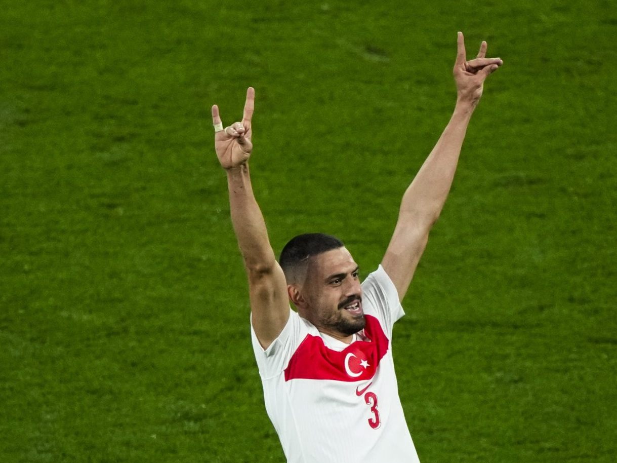 Beim 2:1 im EM-Achtelfinale gegen die ÖFB-Elf - Geste nach zweitem Treffer in Leipzig