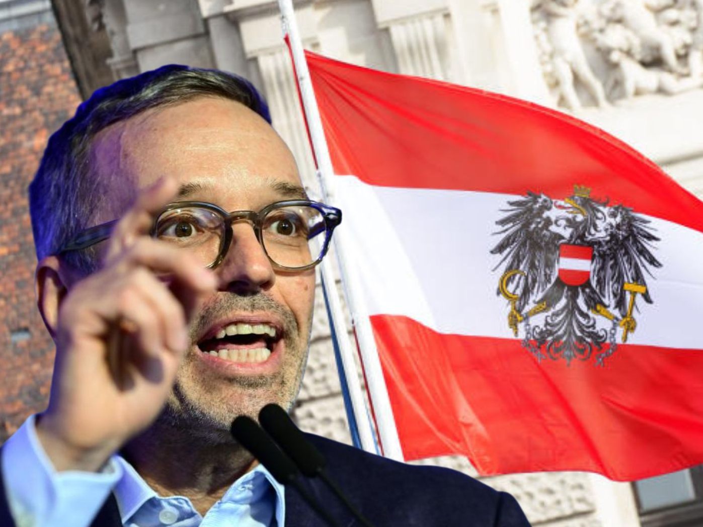 Die FPÖ liegt laut Umfragen weiter auf Platz 1. Die FPÖ liegt laut Umfragen weiter auf Platz 1.