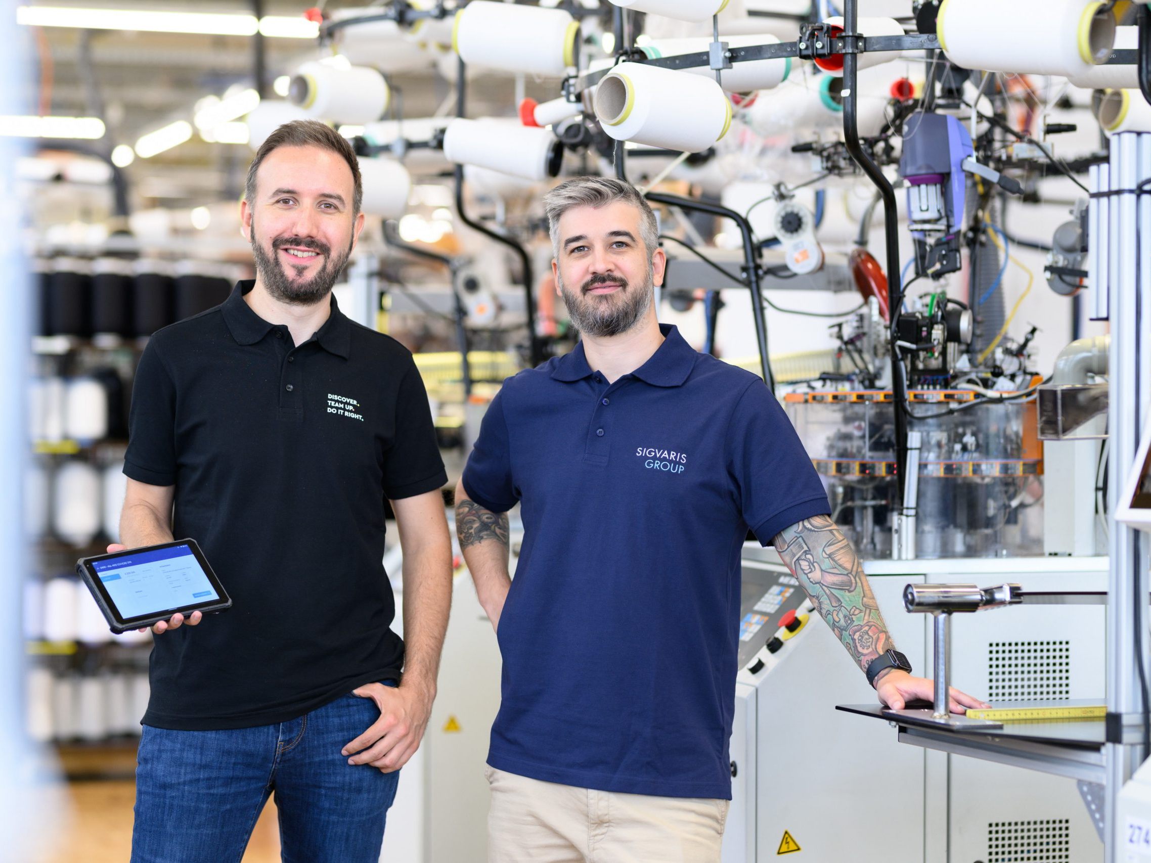 Alexander Troy, Projektmanager und Co-Founder von Fusonic, und Fabian Ferrari, Projektmanager bei der SIGVARIS GROUP. Alexander Troy, Projektmanager und Co-Founder von Fusonic, und Fabian Ferrari, Projektmanager bei der SIGVARIS GROUP.