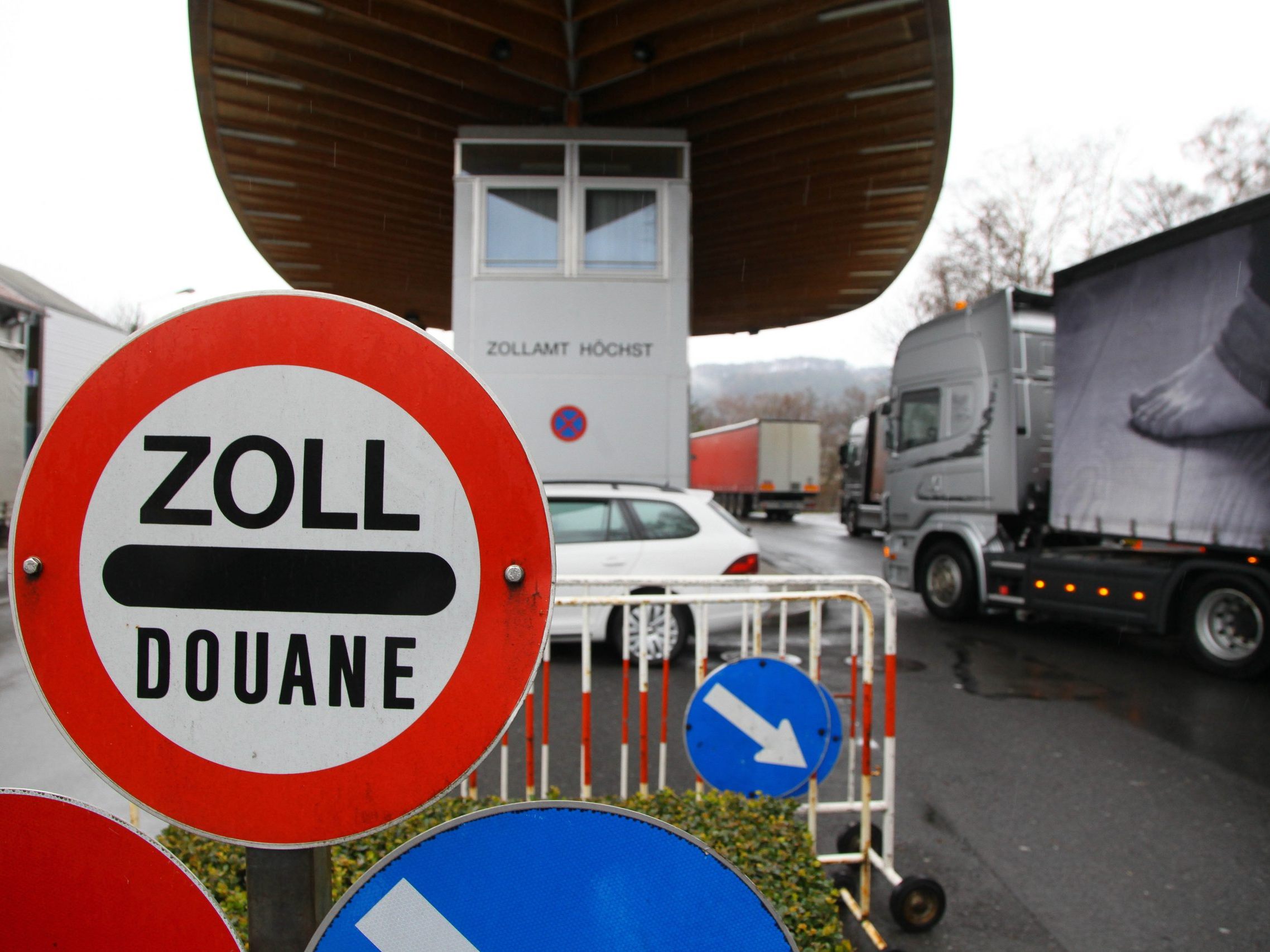 Grenzkontrollen in Höchst führten zu acht Anzeigen.