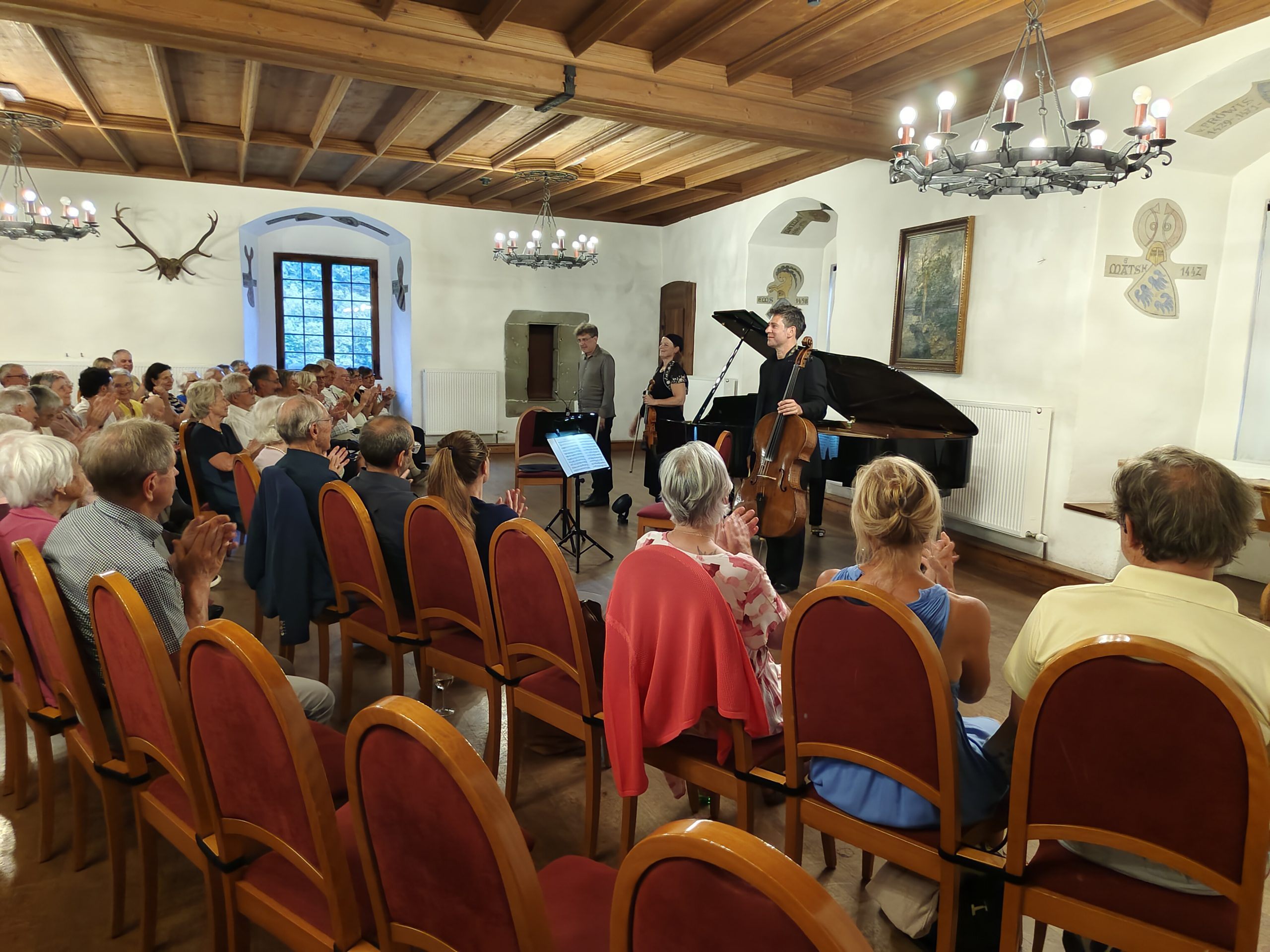Seltene Werke herausragender Komponistinnen stellte das "TrioVanBeethoven" in den Fokus. Seltene Werke herausragender Komponistinnen stellte das "TrioVanBeethoven" in den Fokus.