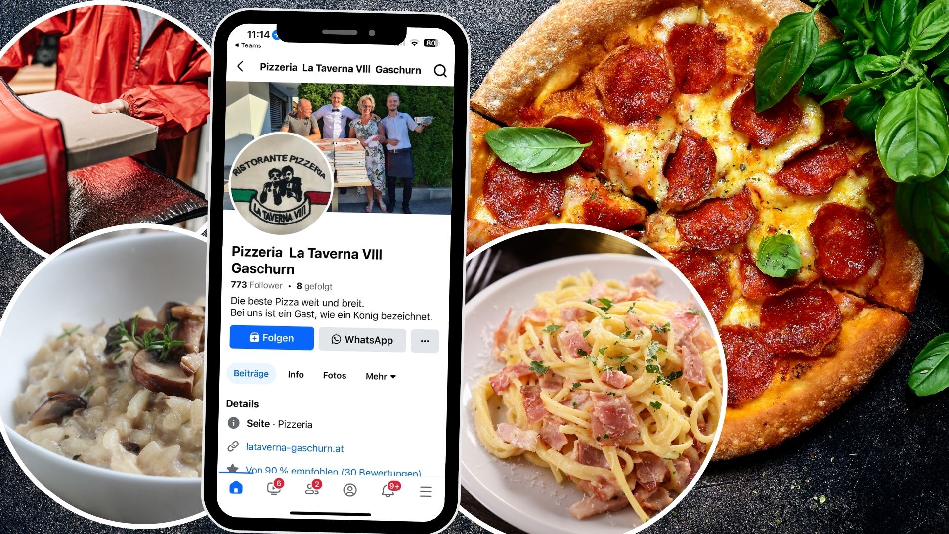 Mit einem Hauch von "La Dolce Vita" begeistert La Taverna VIII in Gaschurn Feinschmecker mit authentischen italienischen Spezialitäten. Mit einem Hauch von "La Dolce Vita" begeistert La Taverna VIII in Gaschurn Feinschmecker mit authentischen italienischen Spezialitäten.