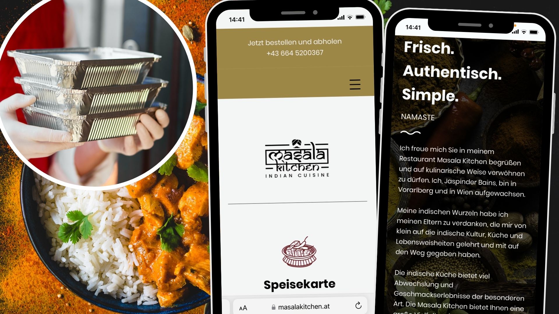 Das Restaurant bietet eine breite Palette an indischen Spezialitäten. Das Restaurant bietet eine breite Palette an indischen Spezialitäten.