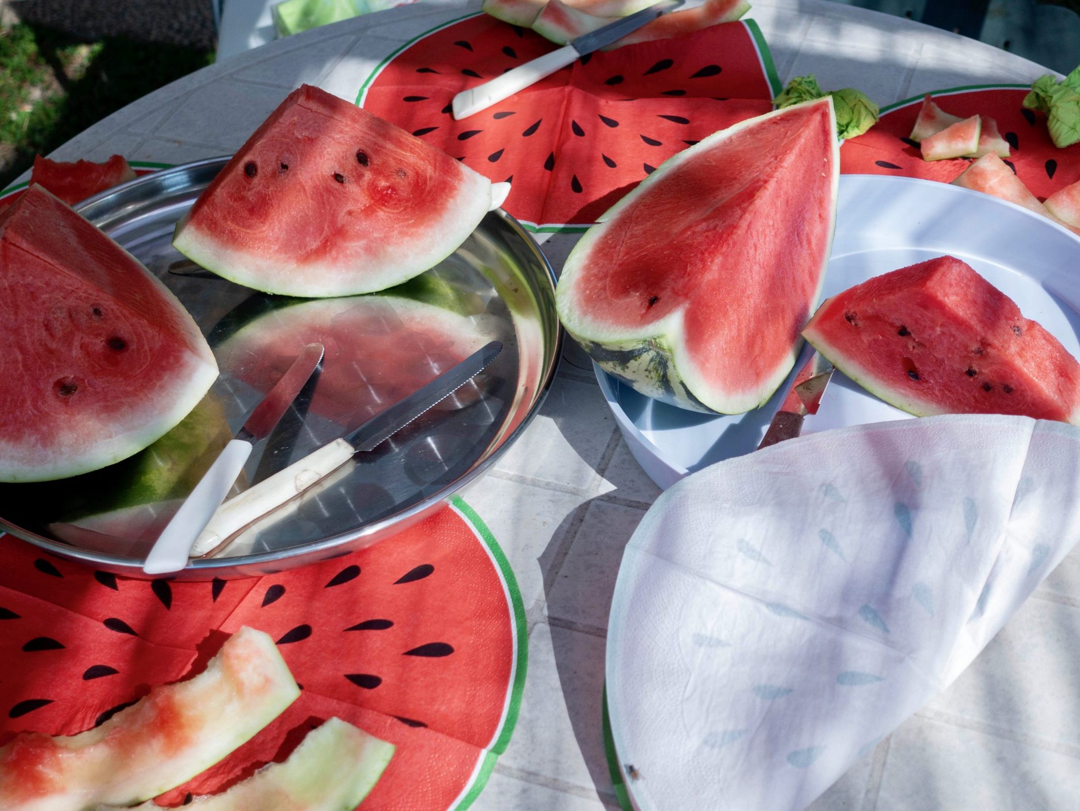 Sommer, Sonne, Wassermelone im Wiener Museumsquartier!