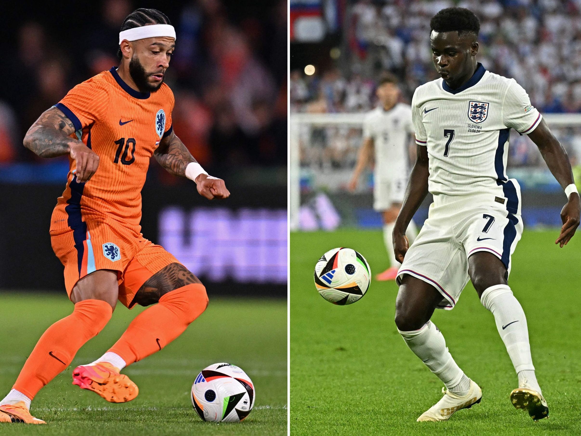 Die Niederlande treffen im zweiten EM-Halbfinale auf England.