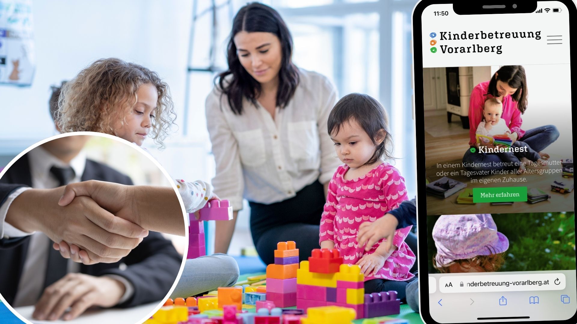 Größter Anbieter im Bereich der Kinderbetreuung. Größter Anbieter im Bereich der Kinderbetreuung.
