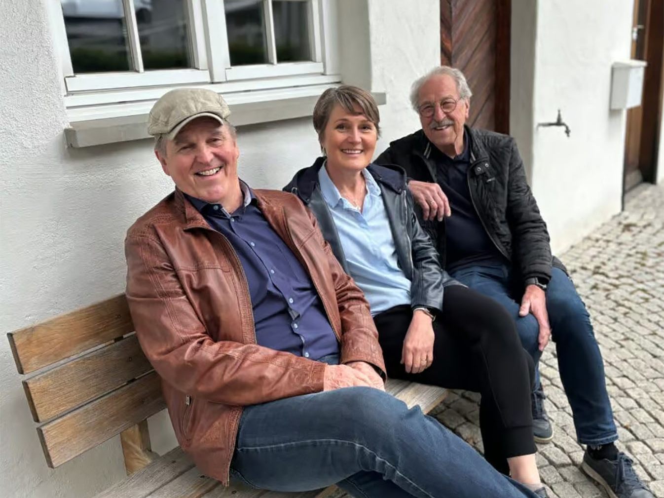 Die ehemaligen Bürgermeister und die amtierende Bürgermeisterin engagieren sich für das Projekt: Christian Natter, Angelika Moosbrugger und Erwin Mohr. Die ehemaligen Bürgermeister und die amtierende Bürgermeisterin engagieren sich für das Projekt: Christian Natter, Angelika Moosbrugger und Erwin Mohr.