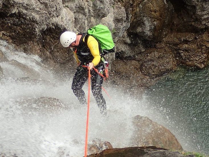 Der 40-jährige Deutsche konnte nach dem Canyoningunfall in Tirol nur noch tot geborgen werden.