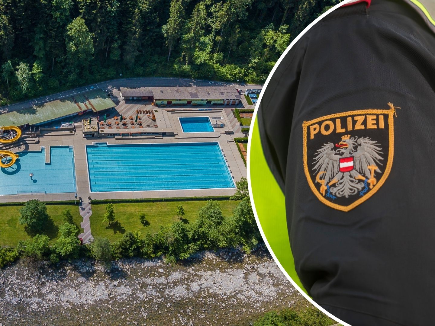 Räuberischer Diebstahl beim Waldbad Enz. Räuberischer Diebstahl beim Waldbad Enz.