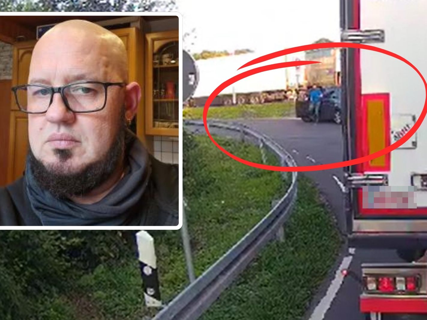 Holger wurde Zeuge des brutalen Überfalls auf einer Raststätte der A3. Holger wurde Zeuge des brutalen Überfalls auf einer Raststätte der A3.