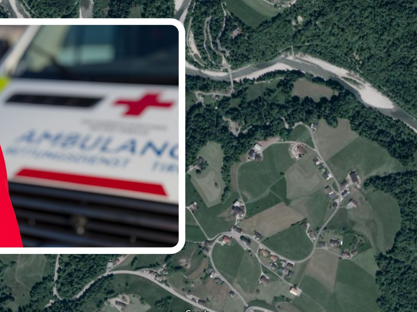 Absturz endet mit schweren Verletzungen