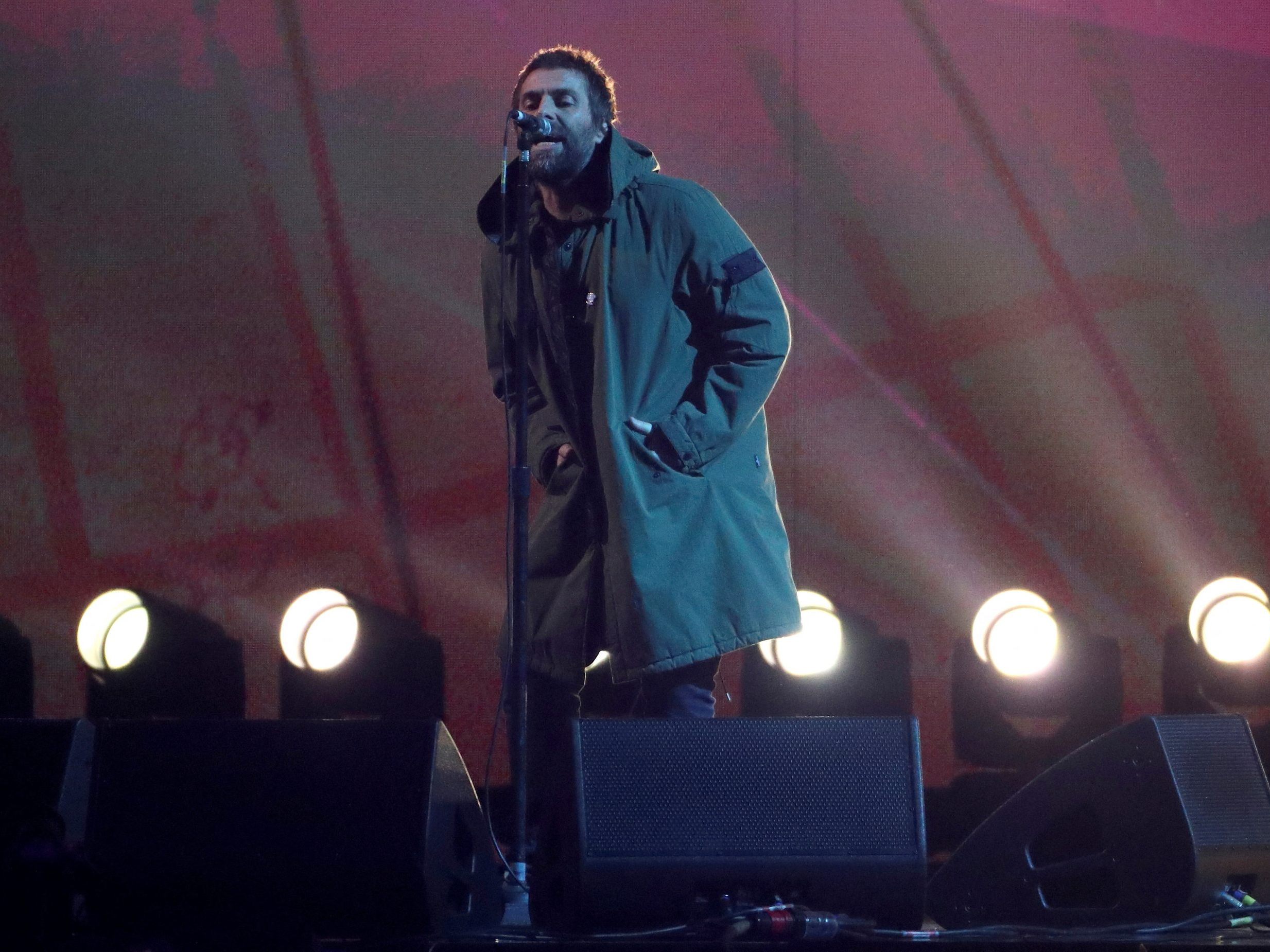 Oasis verkündete diese Woche die Wiedervereinigung. Im Bild: Liam Gallagher im Jahr 2018.