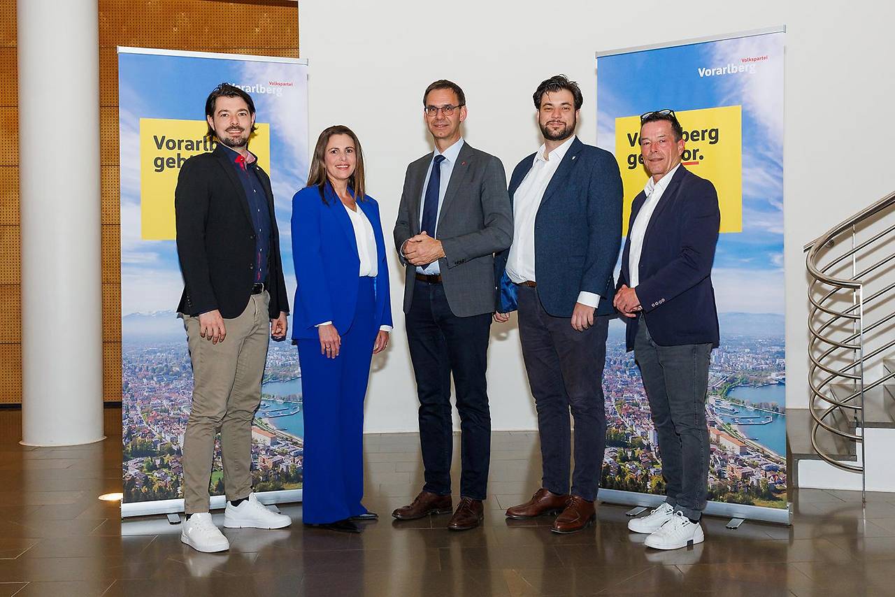 Cenk Dogan ist auf der Landesliste der Landtagswahl auf Platz 1, gefolgt von Karin Feuerstein-Pichler und Michael Felder.