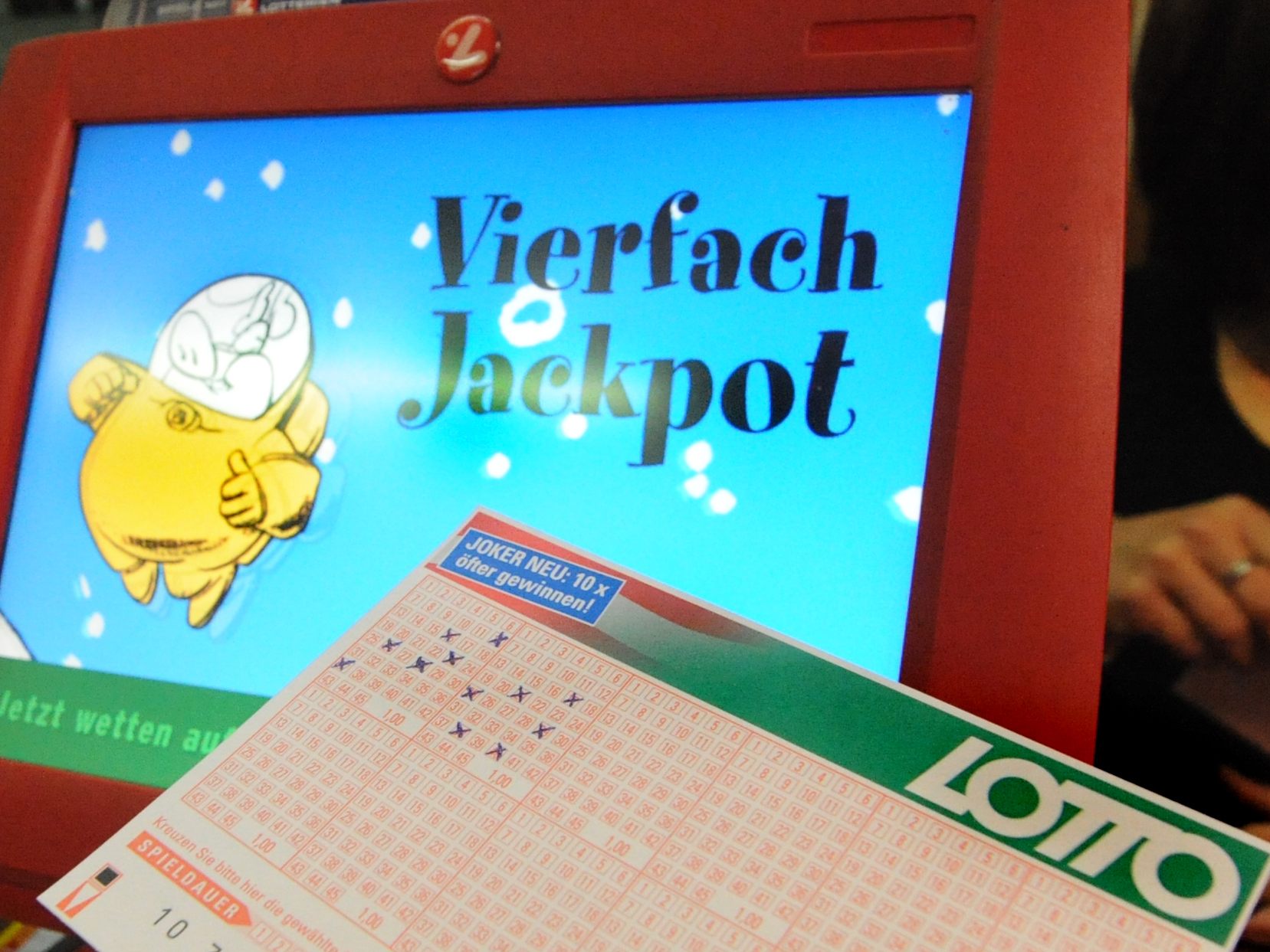 Am Wochenende wartet ein Lotto-Vierfachjackpot. Am Wochenende wartet ein Lotto-Vierfachjackpot.