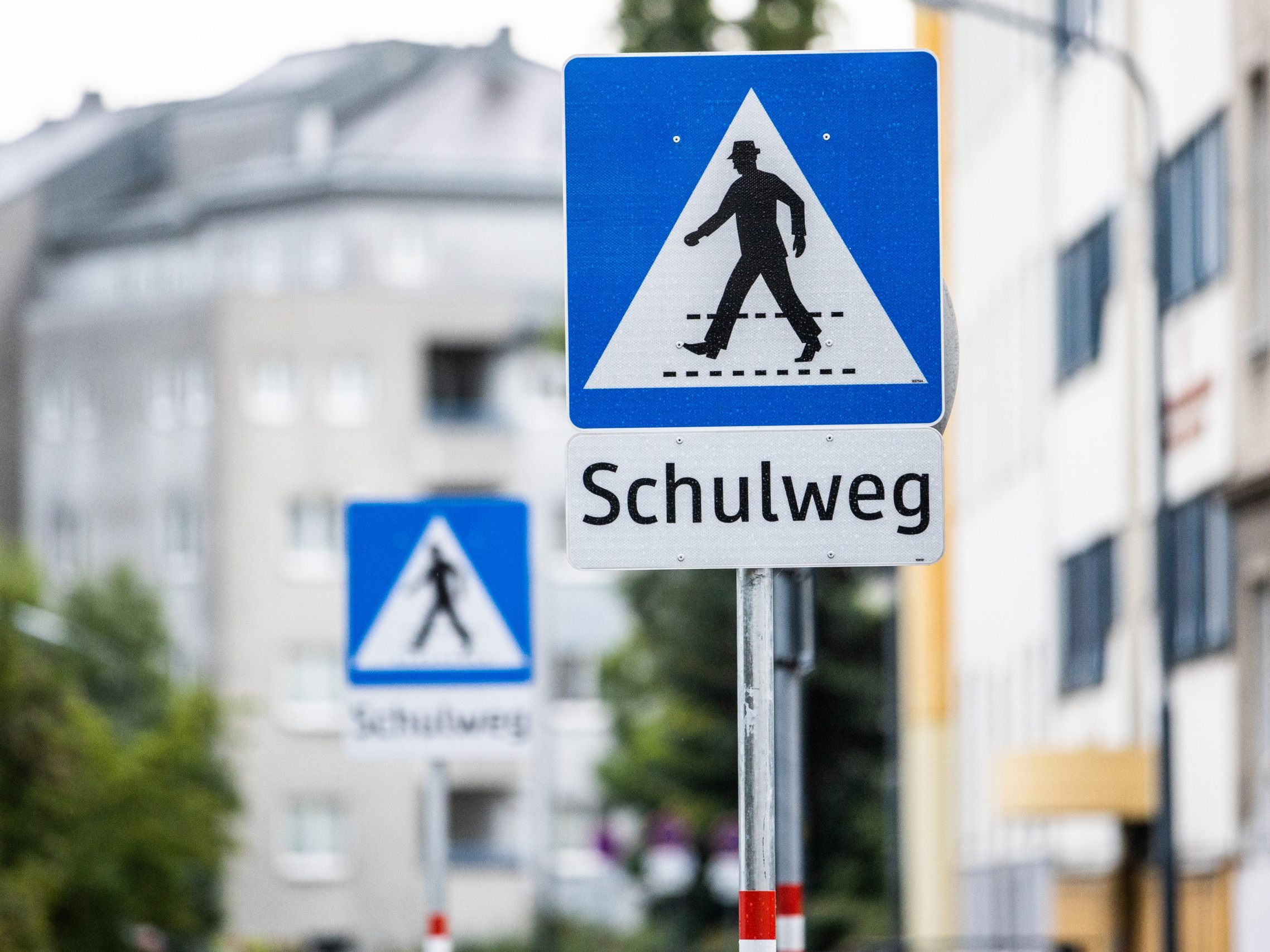 450 Unfälle mit Personenschaden geschahen auf Schulwegen.