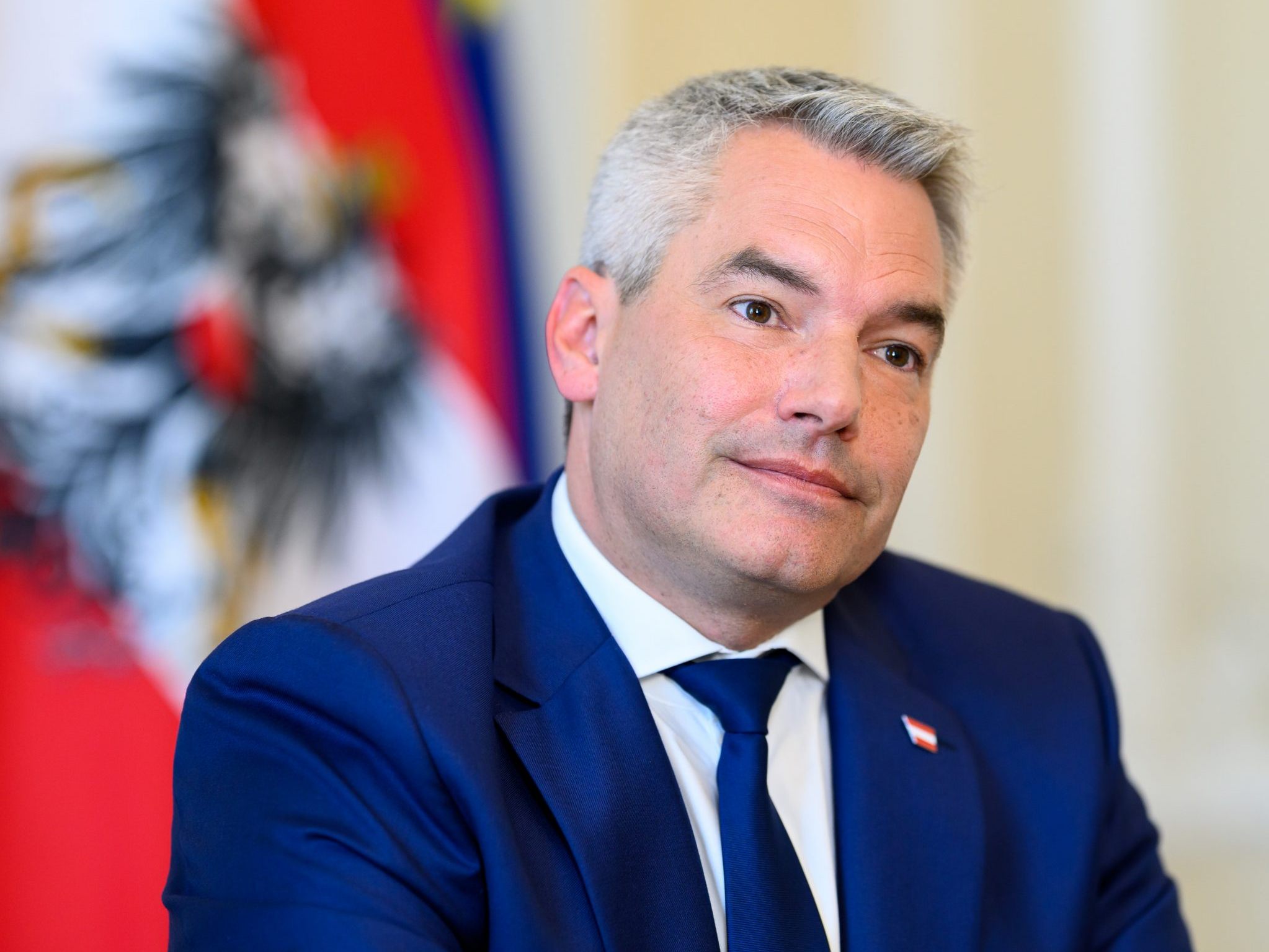 Live ab 11 Uhr: Nehammer startet "Stabilität für Österreich"-Tour.