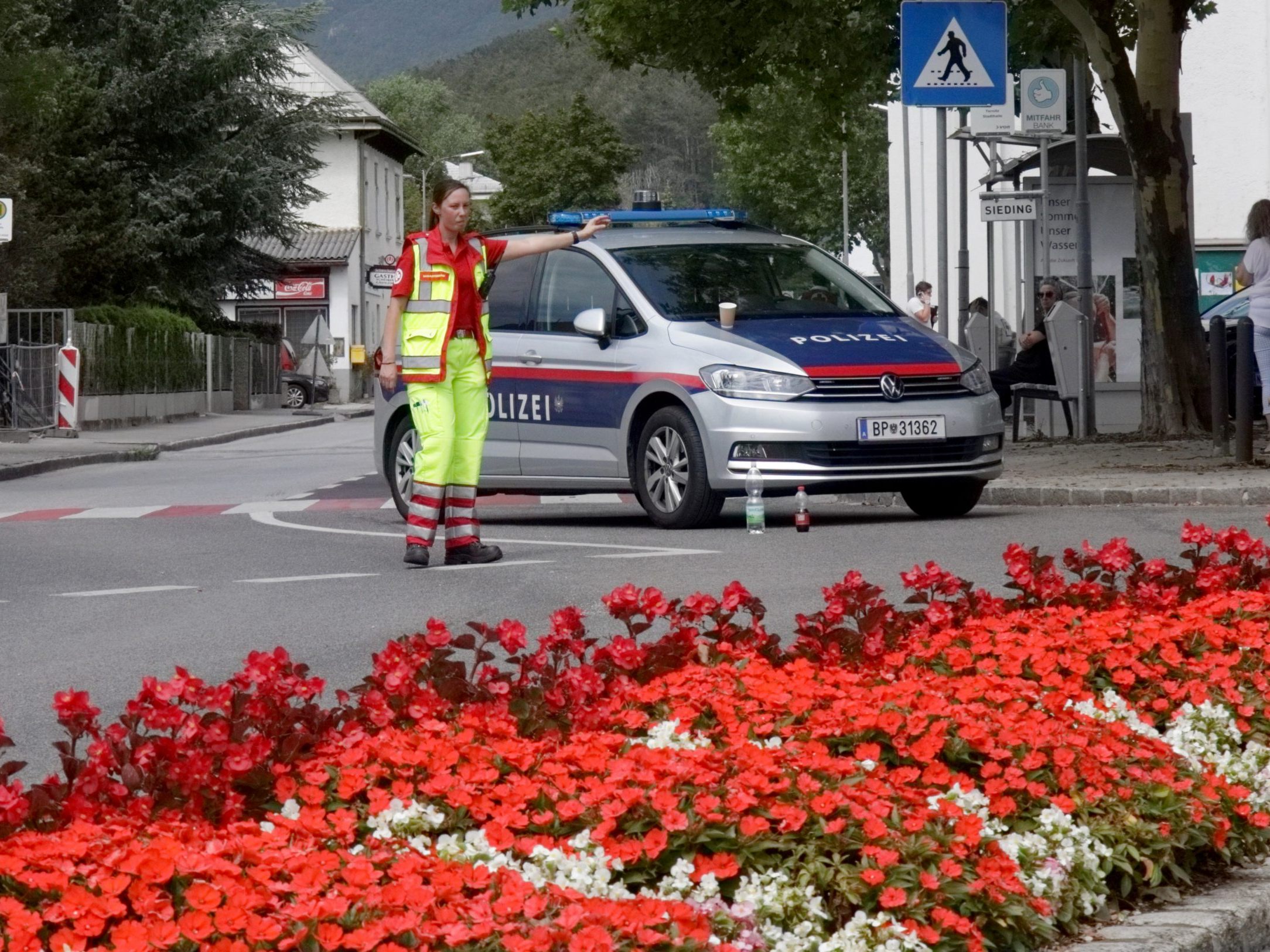 Großeinsatz in Ternitz.