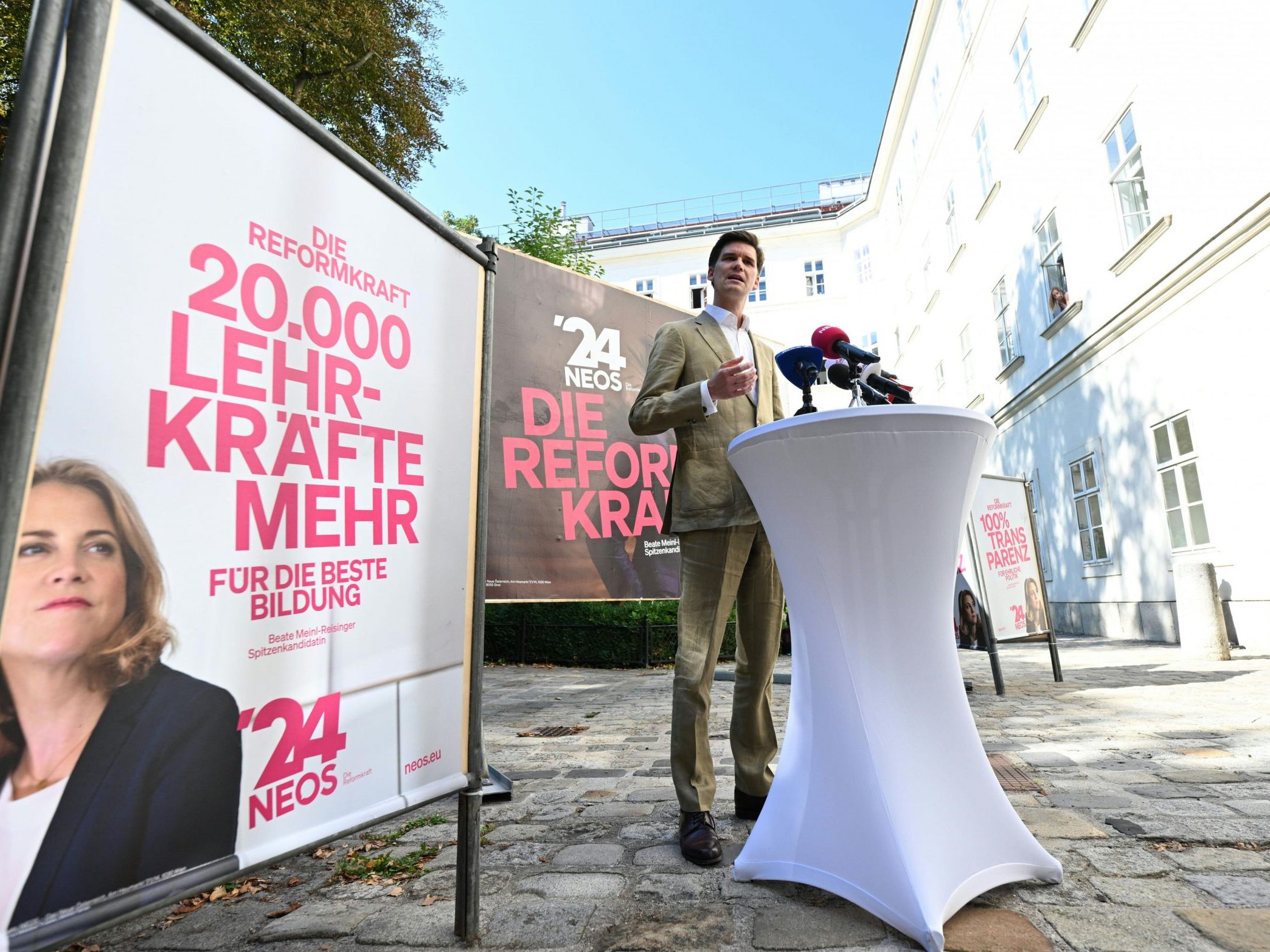 NEOS-Generalsekretär Hoyos. NEOS-Generalsekretär Hoyos.