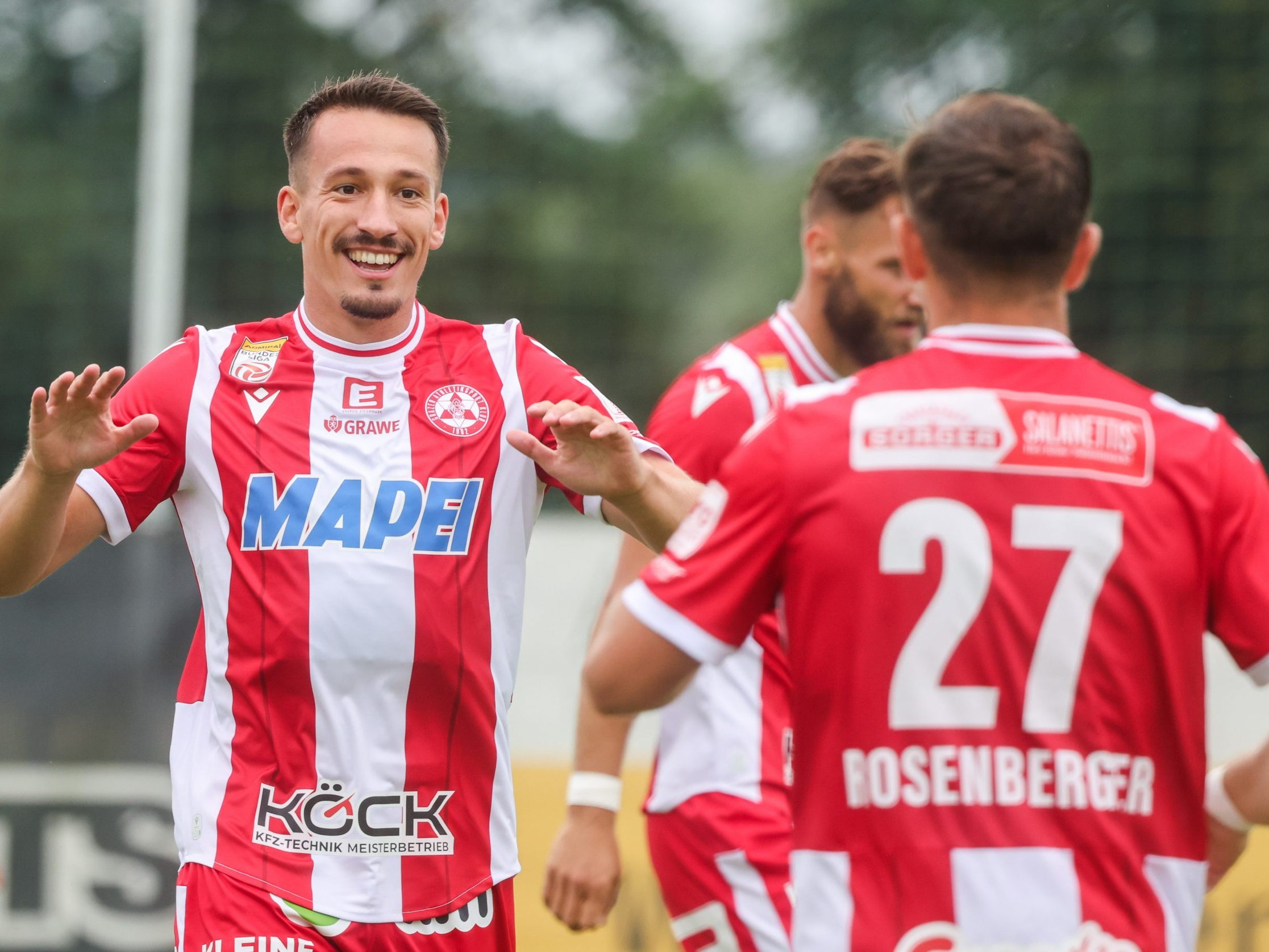 Der GAK muss gleich zum Start gegen Salzburg ran. Der GAK muss gleich zum Start gegen Salzburg ran.