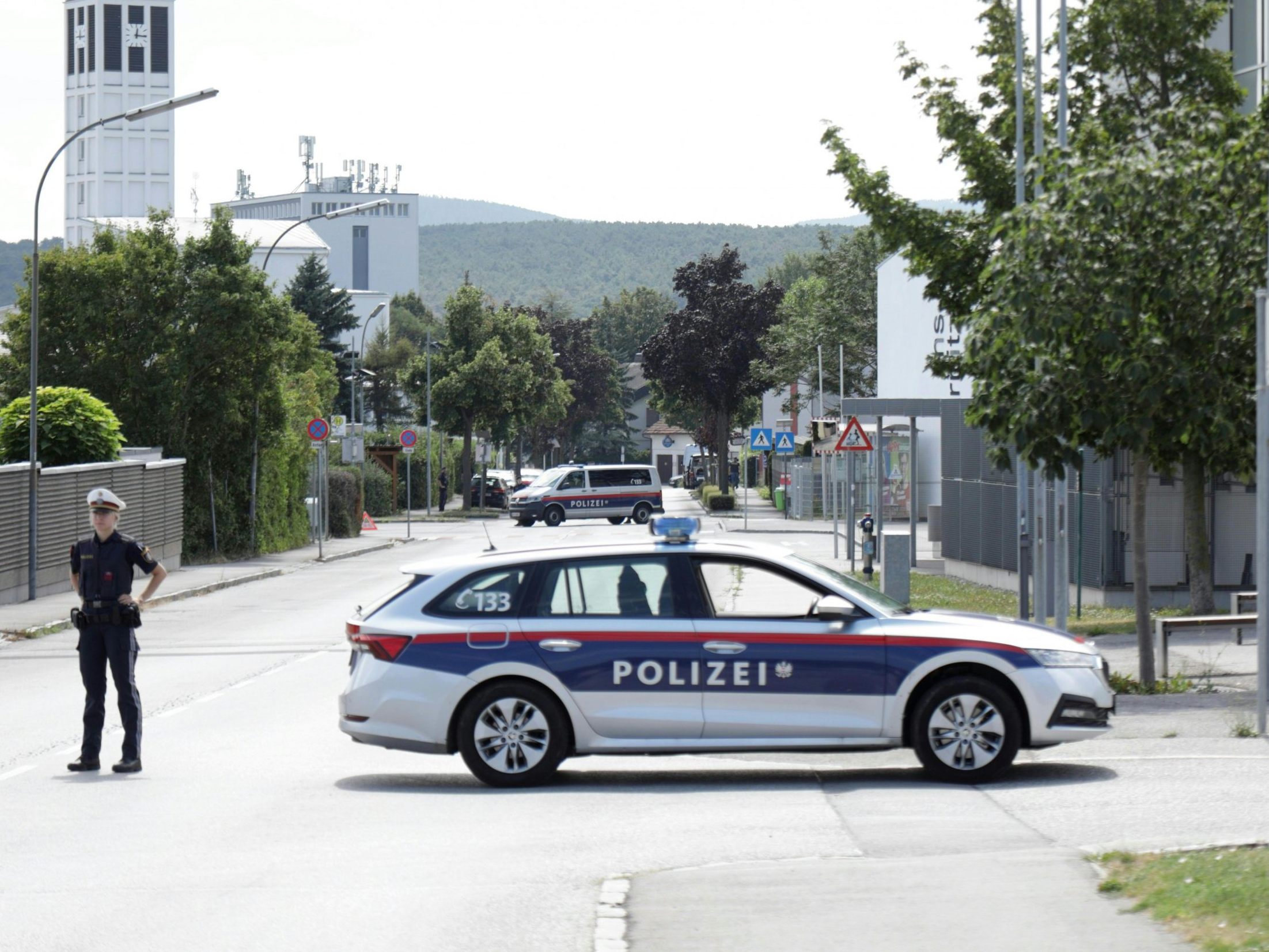 Die Polizei gibt eine PK zu den Hintergründen.