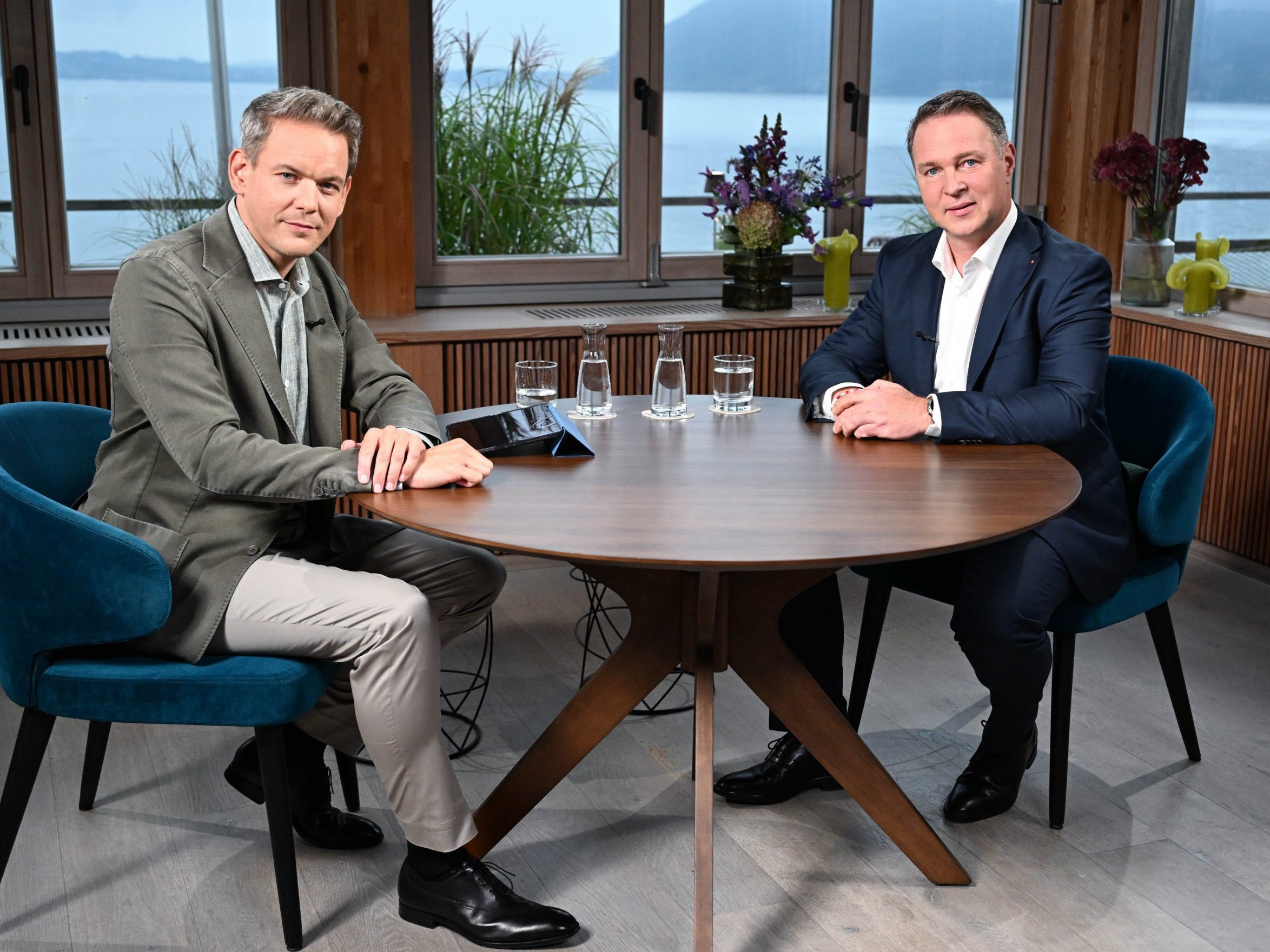 SPÖ-Chef Babler stand im ORF-"Sommergespräch" Rede und Antwort. SPÖ-Chef Babler stand im ORF-"Sommergespräch" Rede und Antwort.