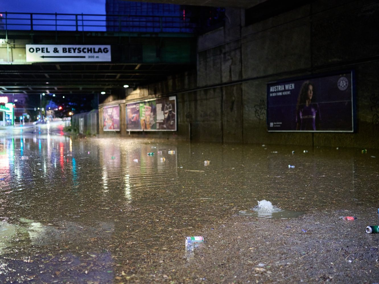 Auch Wien-Döbling blieb vom Regen nicht verschont. Auch Wien-Döbling blieb vom Regen nicht verschont.
