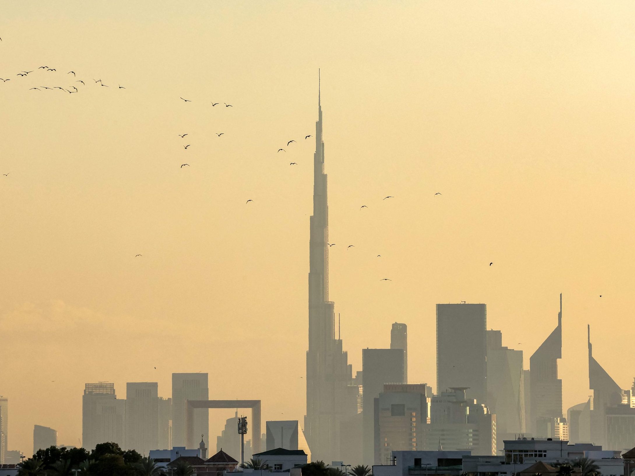 Seit 2010 ist der Burj Khalifa das höchste Gebäude der Welt.