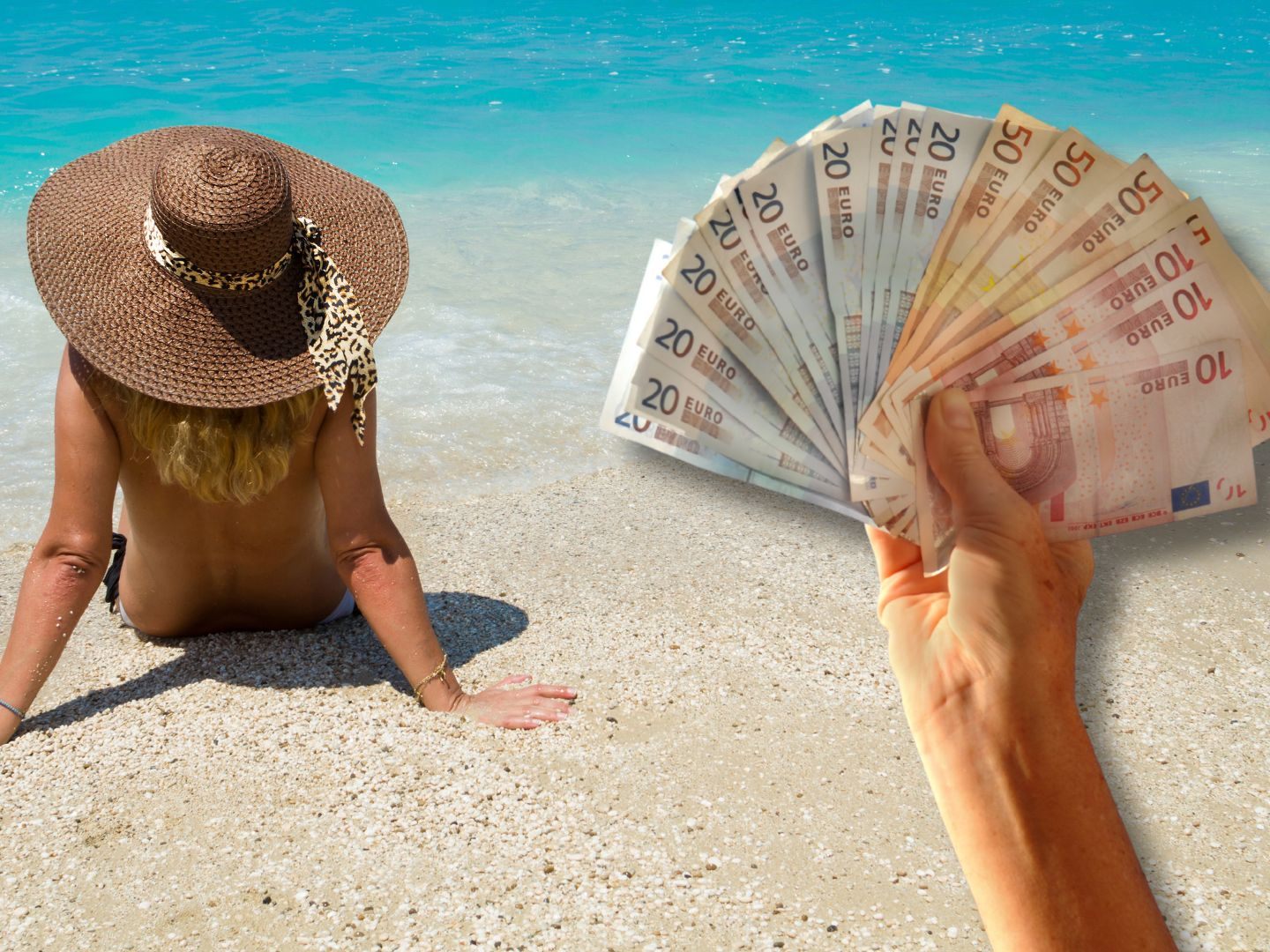 Frauen haben weniger Urlaubsbudget als Männer. Frauen haben weniger Urlaubsbudget als Männer.