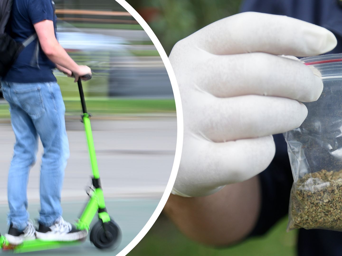 Den Polizisten fiel ein starker Marihuanageruch bei dem 28-Jährigen auf. Den Polizisten fiel ein starker Marihuanageruch bei dem 28-Jährigen auf.