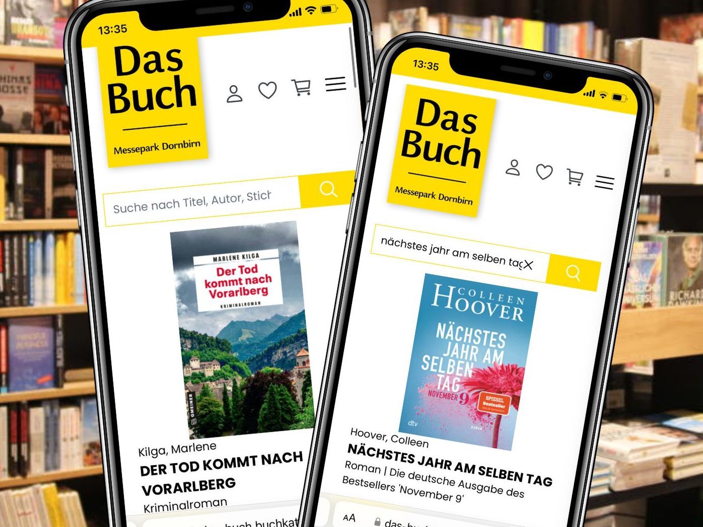 Das sind derzeit die absoluten Bestseller bei "Das Buch"!