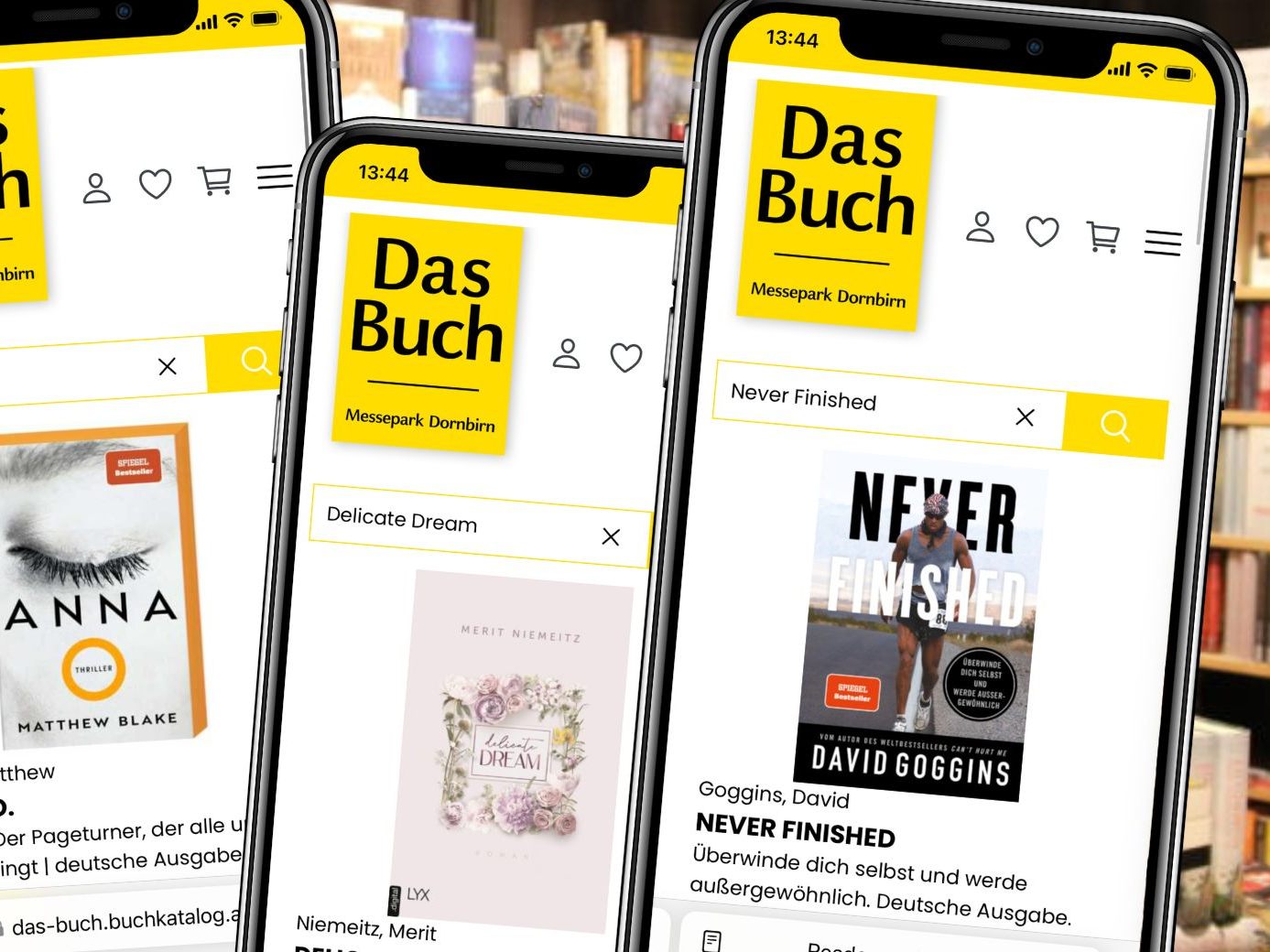 Das sind derzeit die absoluten Bestseller bei "Das Buch"!