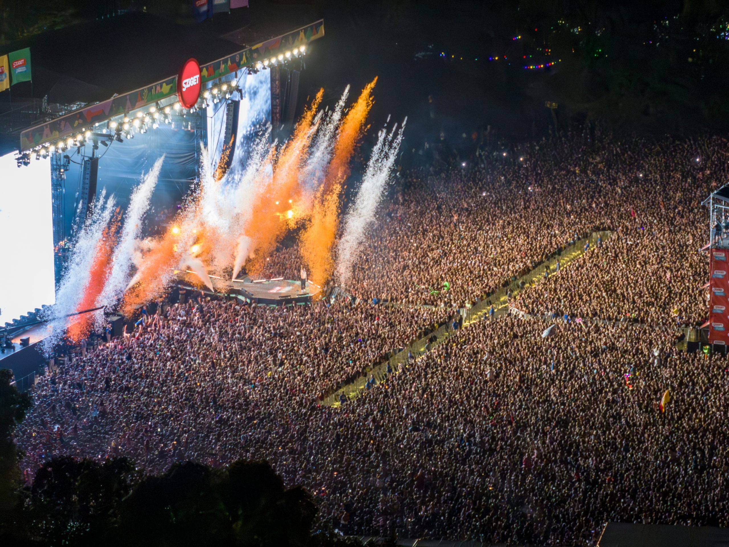 Das Sziget Festival ist für viele Festivalfans ein Fixpunkt im Sommer.